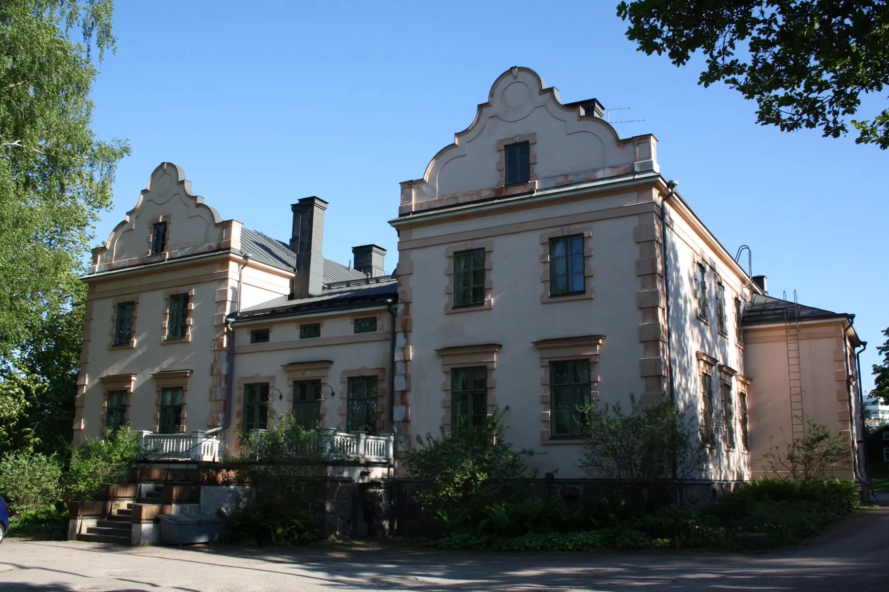 Photo showing: Alberga manor house, Espoo, Finland.