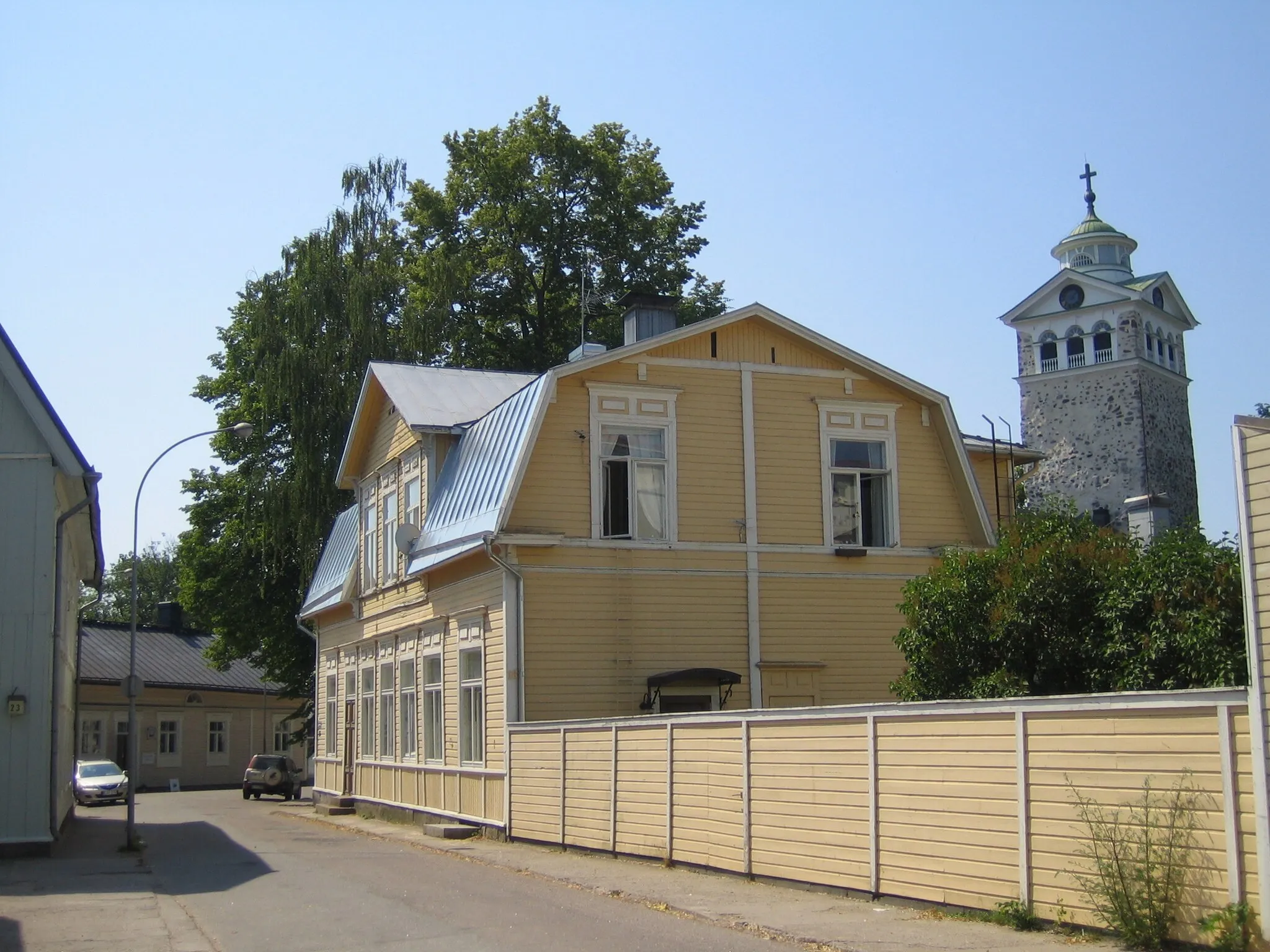 Photo showing: Old town, Ekenäs, Finland.