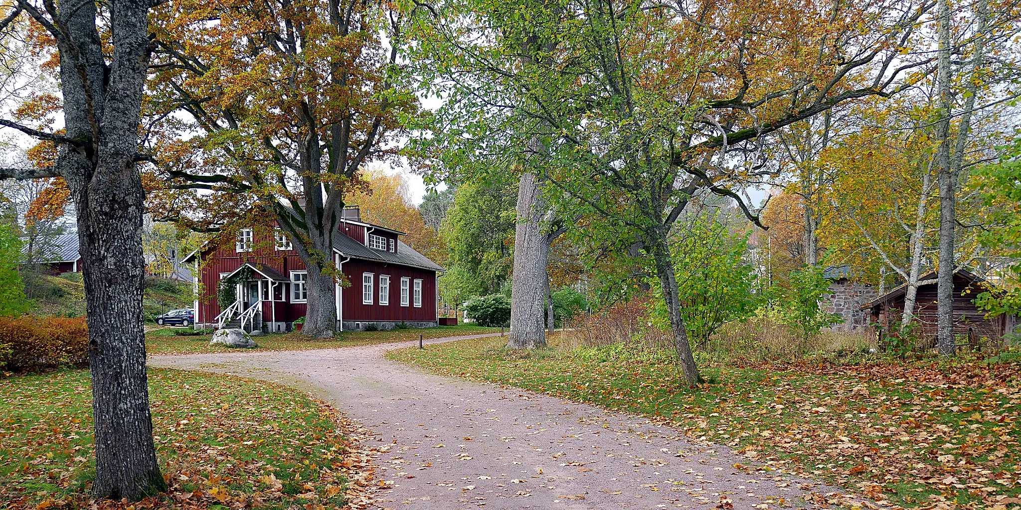 Photo showing: The Wohls gård in Kirkkonummi, Finland