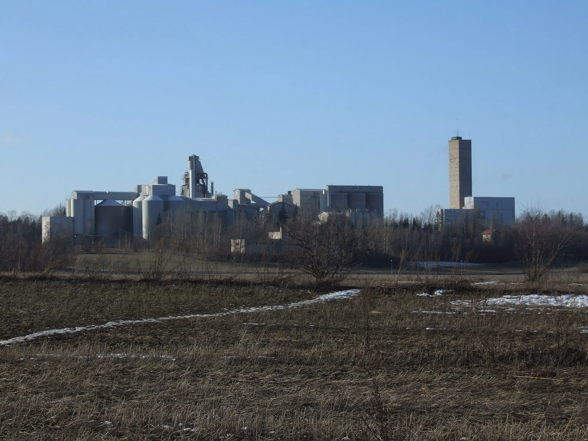 Photo showing: Tytyri limestone mine and factory in Lohja, Finland