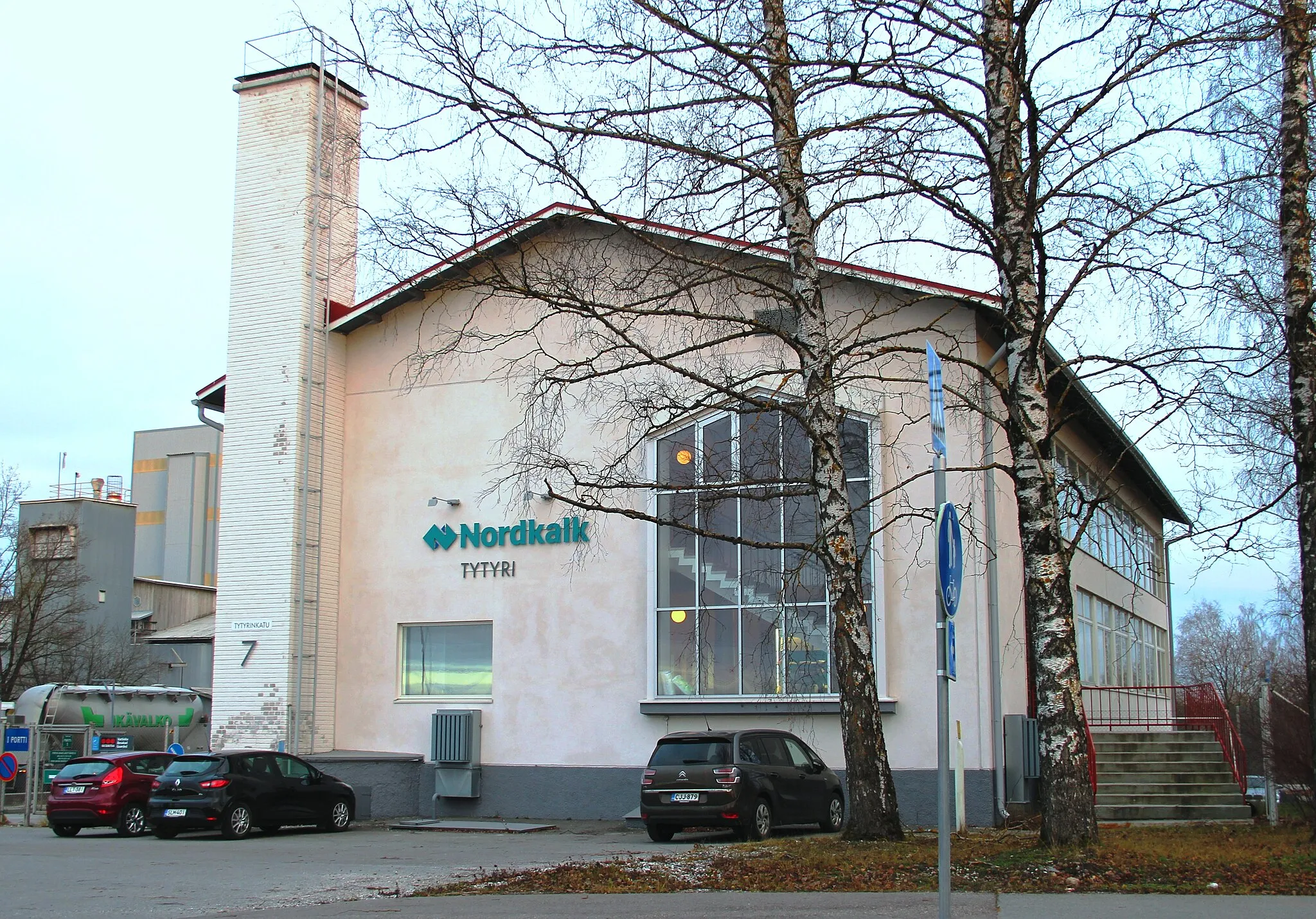 Photo showing: Office building of Nordkalk, in Tytyri, Lohja, Finland