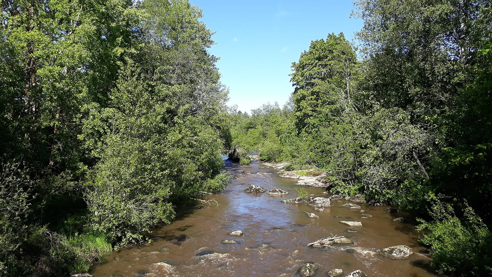 Photo showing: Hanabölenkoski