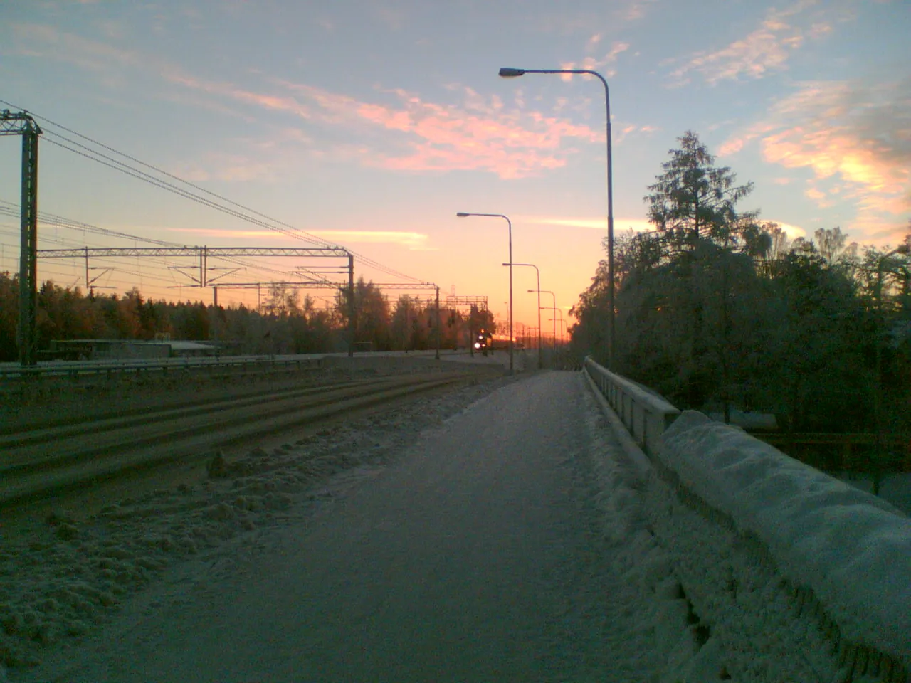 Photo showing: A really cold morning, 22.12.2005