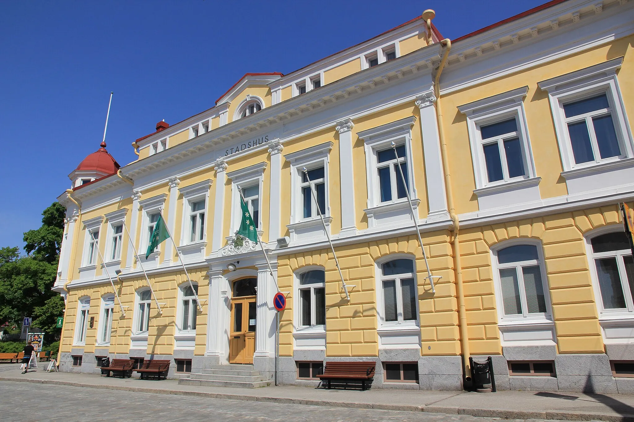 Photo showing: Ekenäs old town hall.