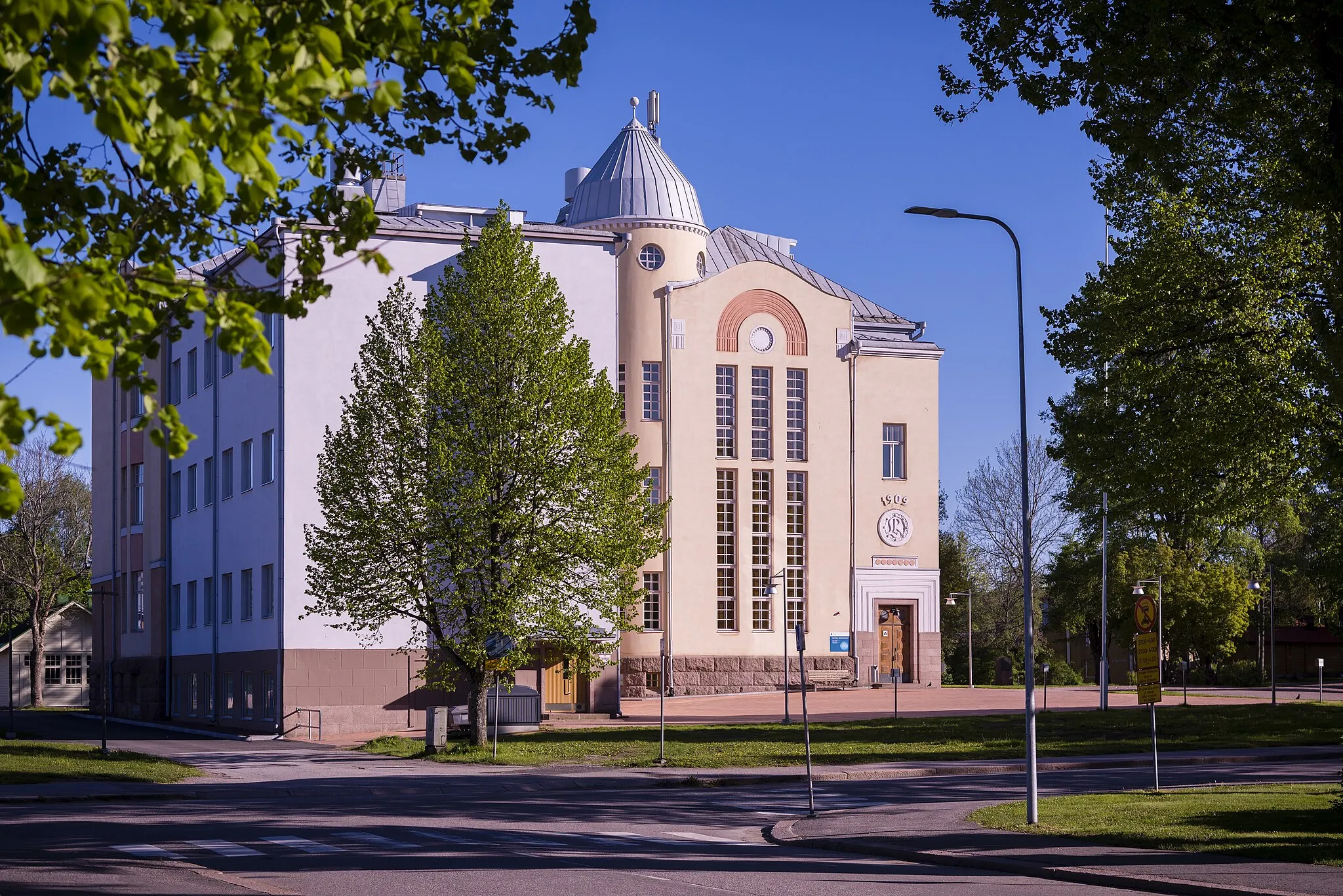 Photo showing: Art nouveau school building in Loviisa, Finland