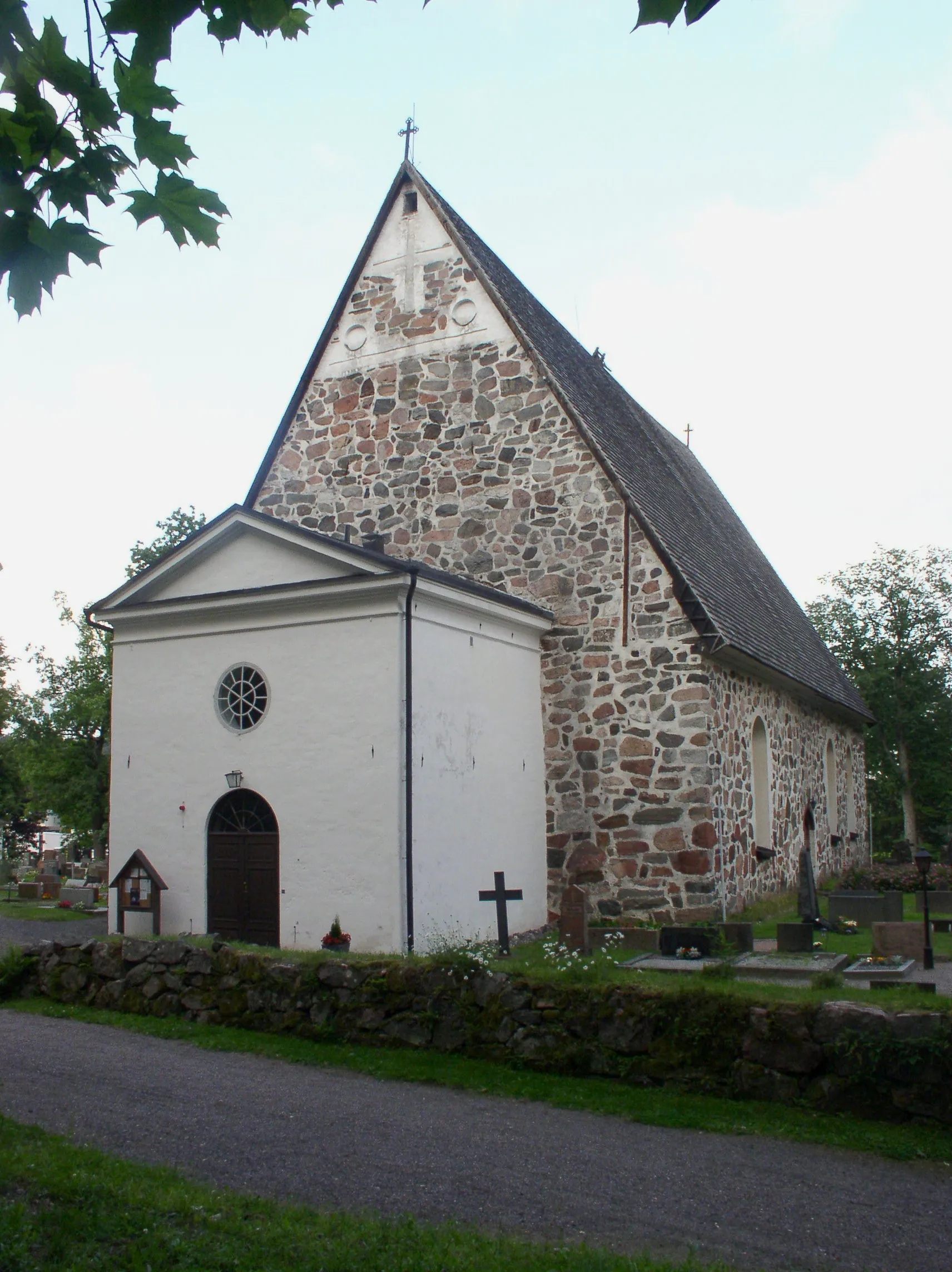 Photo showing: Pohja church in Raseborg (Pohja), Finland.