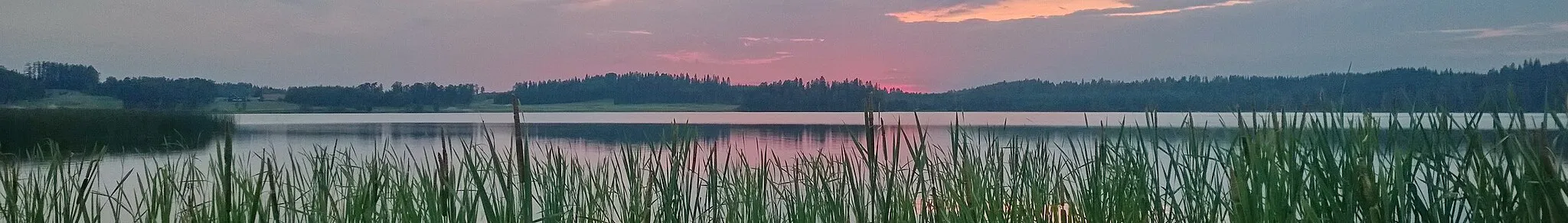 Photo showing: Sunset at lake Kytäjärvi near Hyvinkää