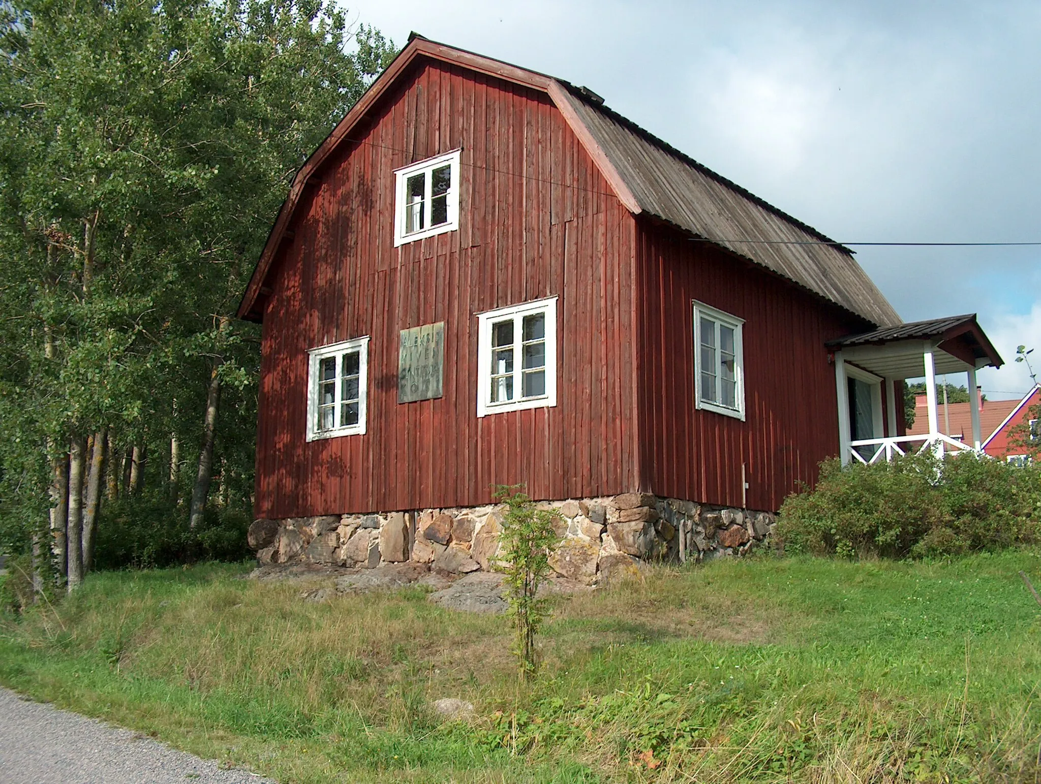 Photo showing: The house where the Finnish National Writer Aleksis Kivi was born in 1834