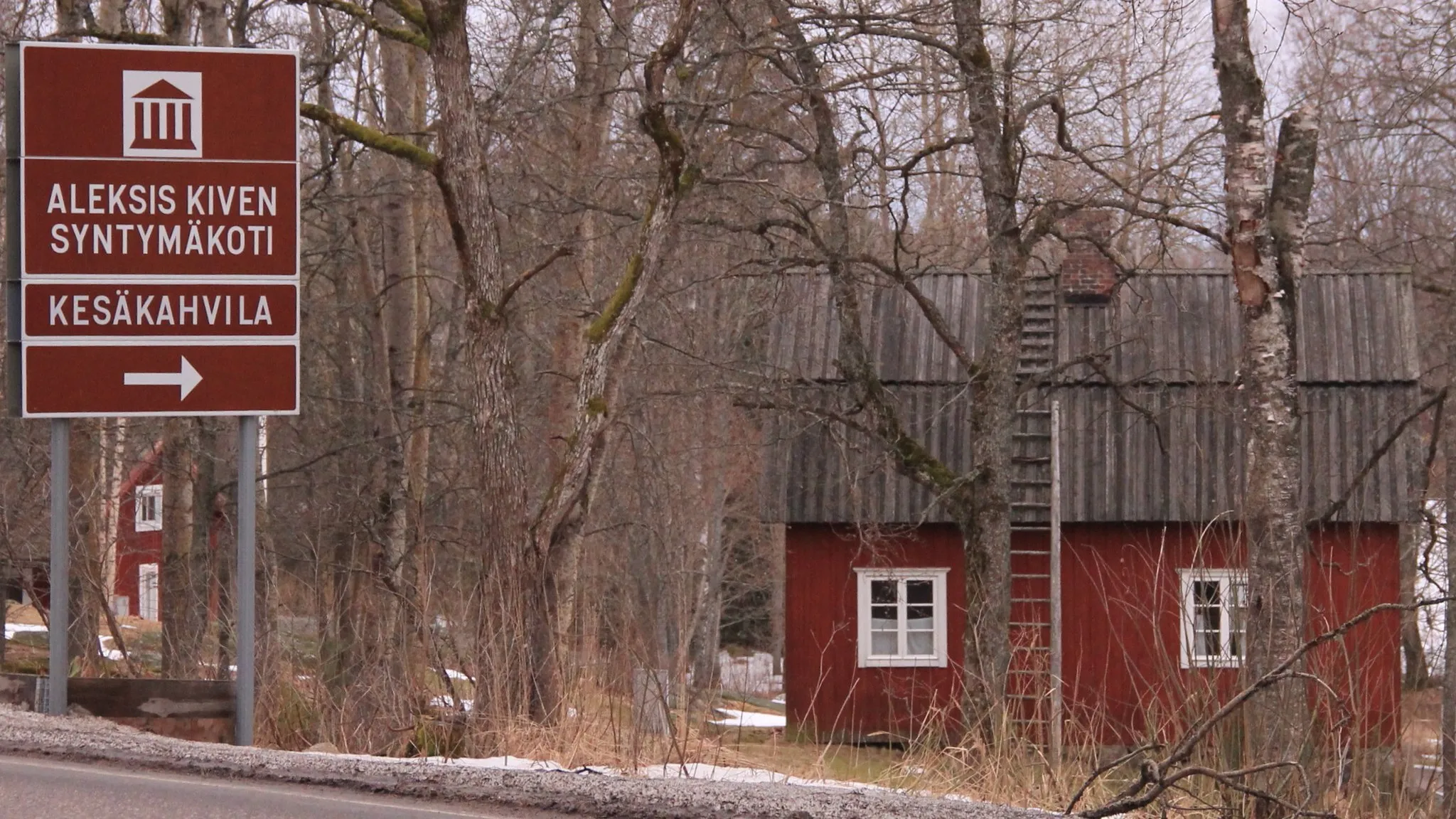 Photo showing: Aleksis Kivi birth home, Palojoki, Nurmijärvi, Finland.