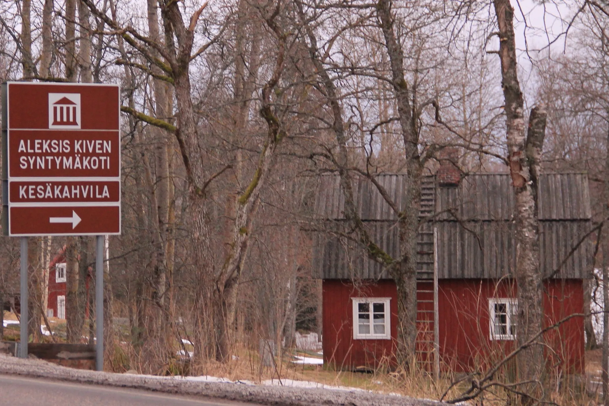 Photo showing: Aleksis Kivi birth home, Palojoki, Nurmijärvi, Finland.