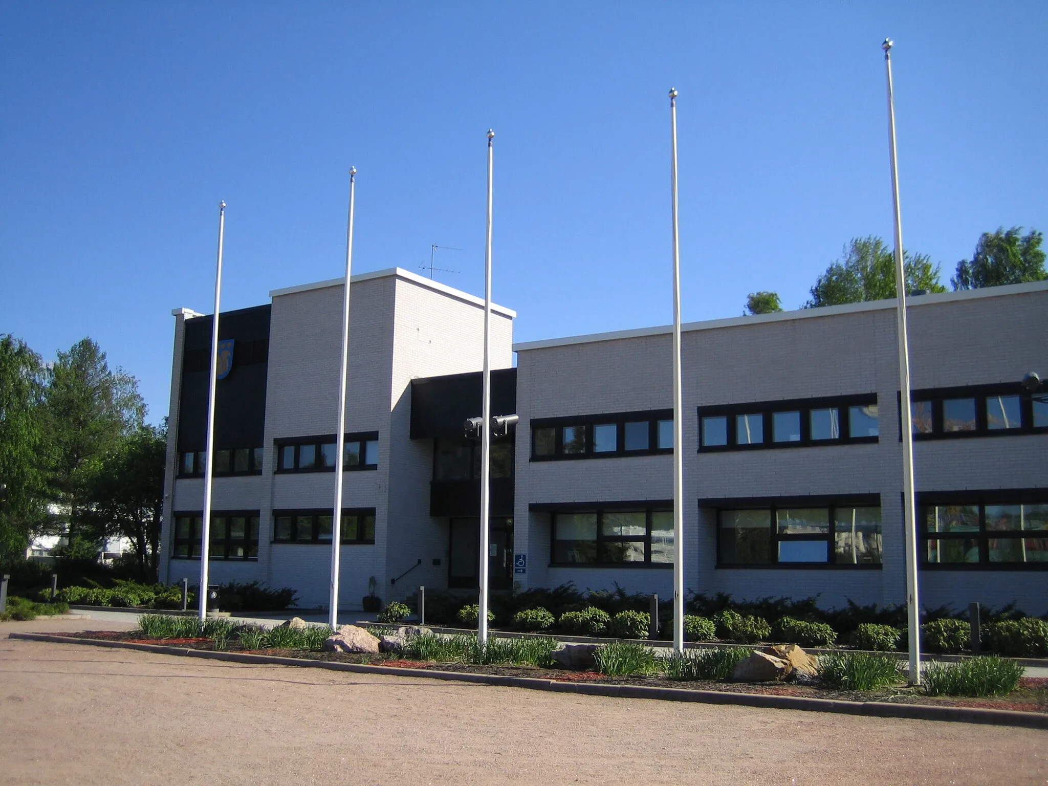 Photo showing: Town hall, Kauniainen, Finland.