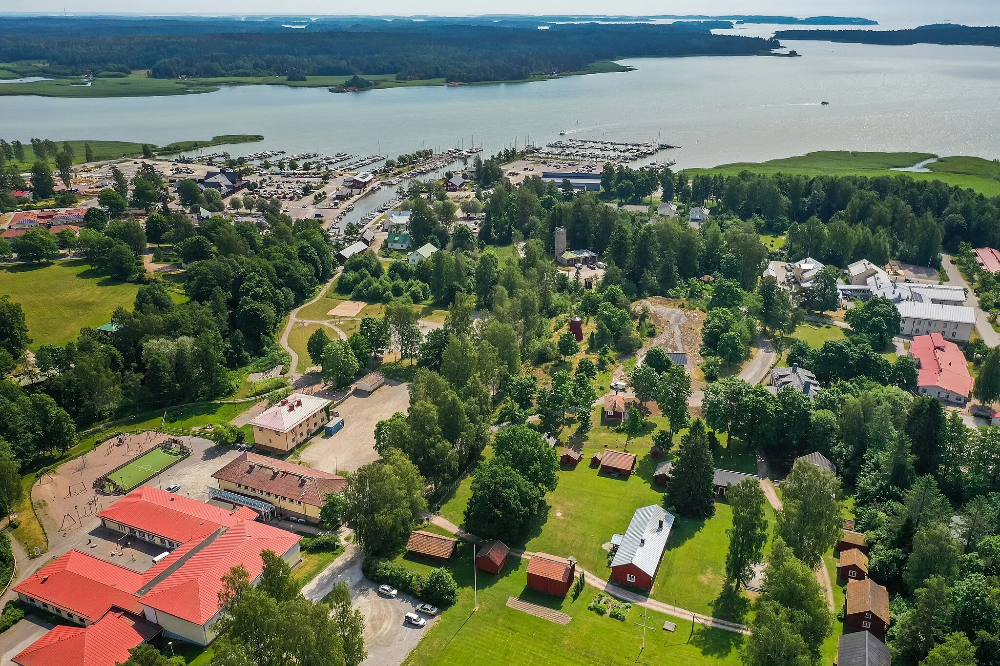 Photo showing: Ingå Local Museum, the homestead museum of Gammelgården.