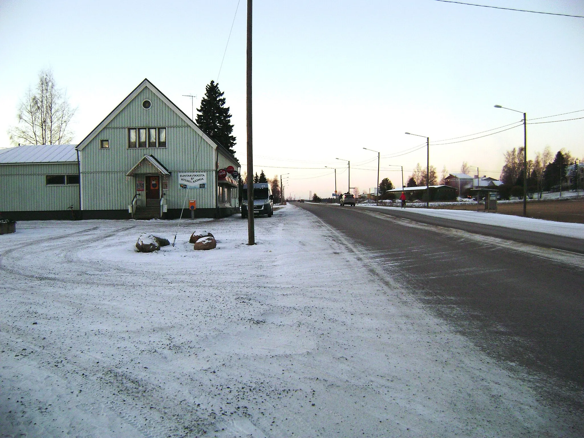 Photo showing: Perttula kiosk in Nurmijärvi.