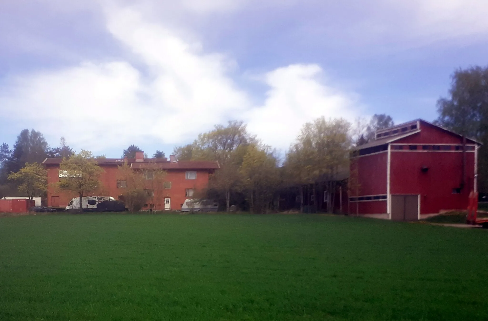 Photo showing: Houses in Perttula, Finland.