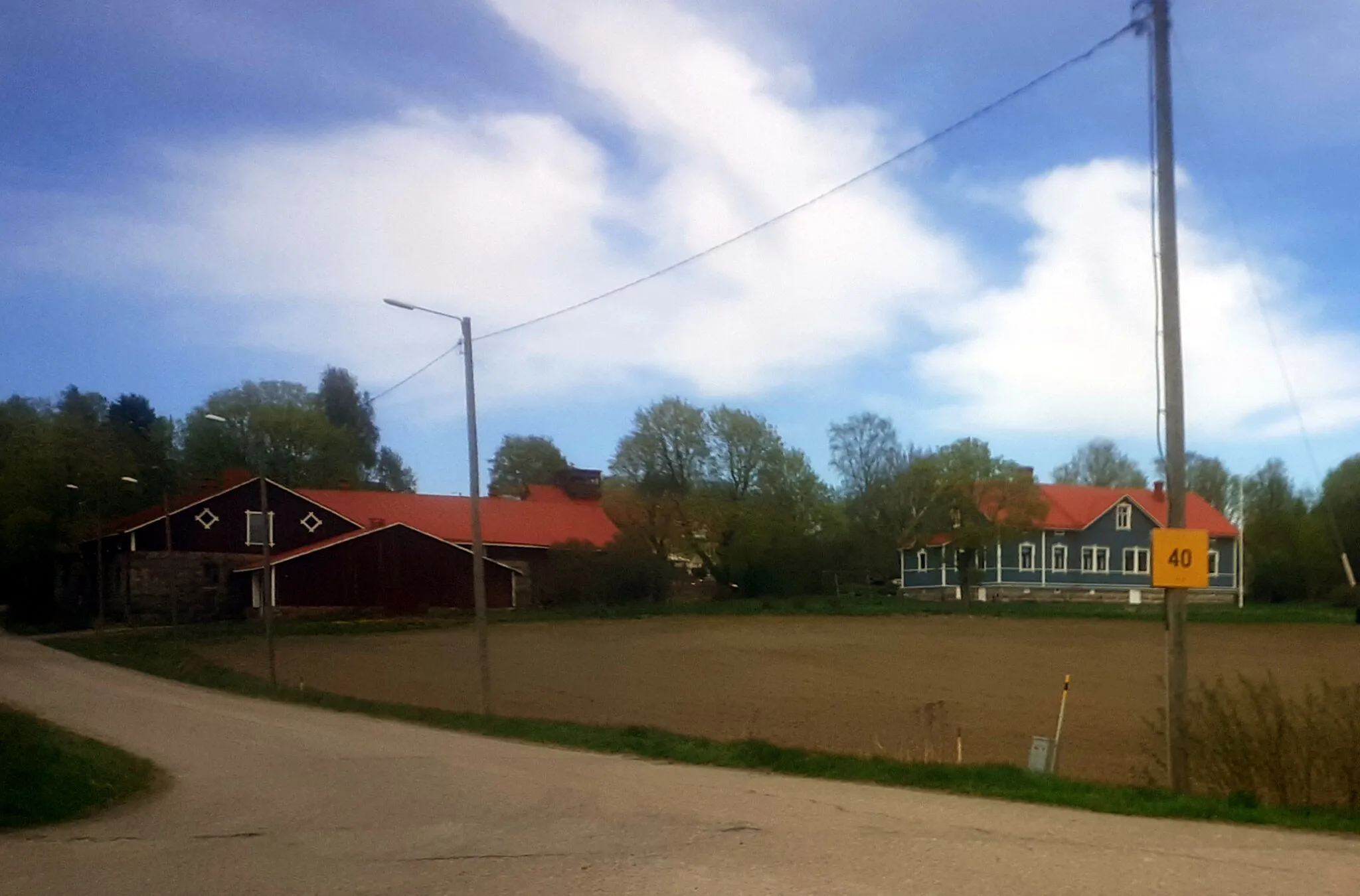 Photo showing: Houses in Perttula, Finland.