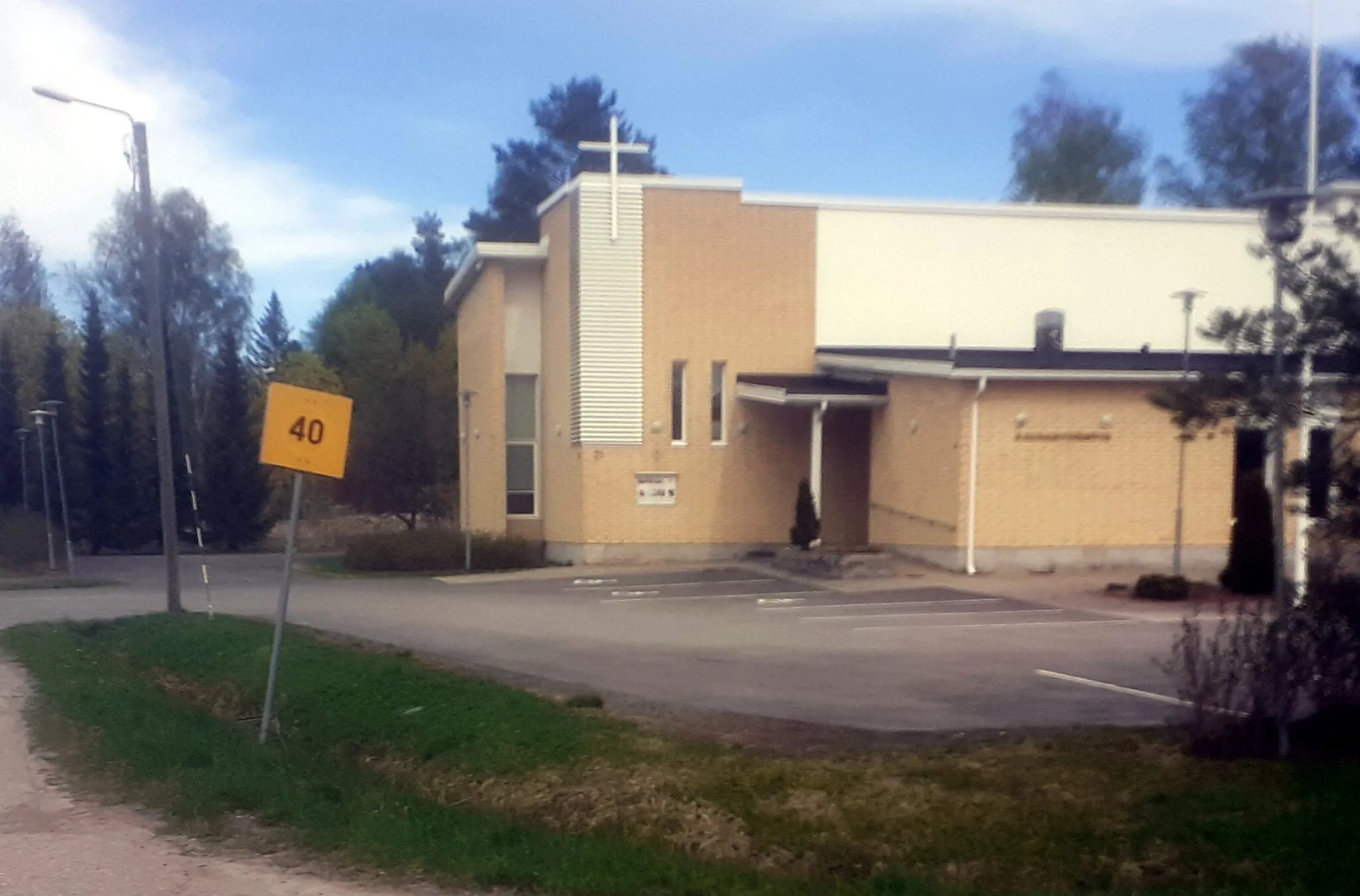 Photo showing: Laestadian prayerhouse in Perttula, Finland.