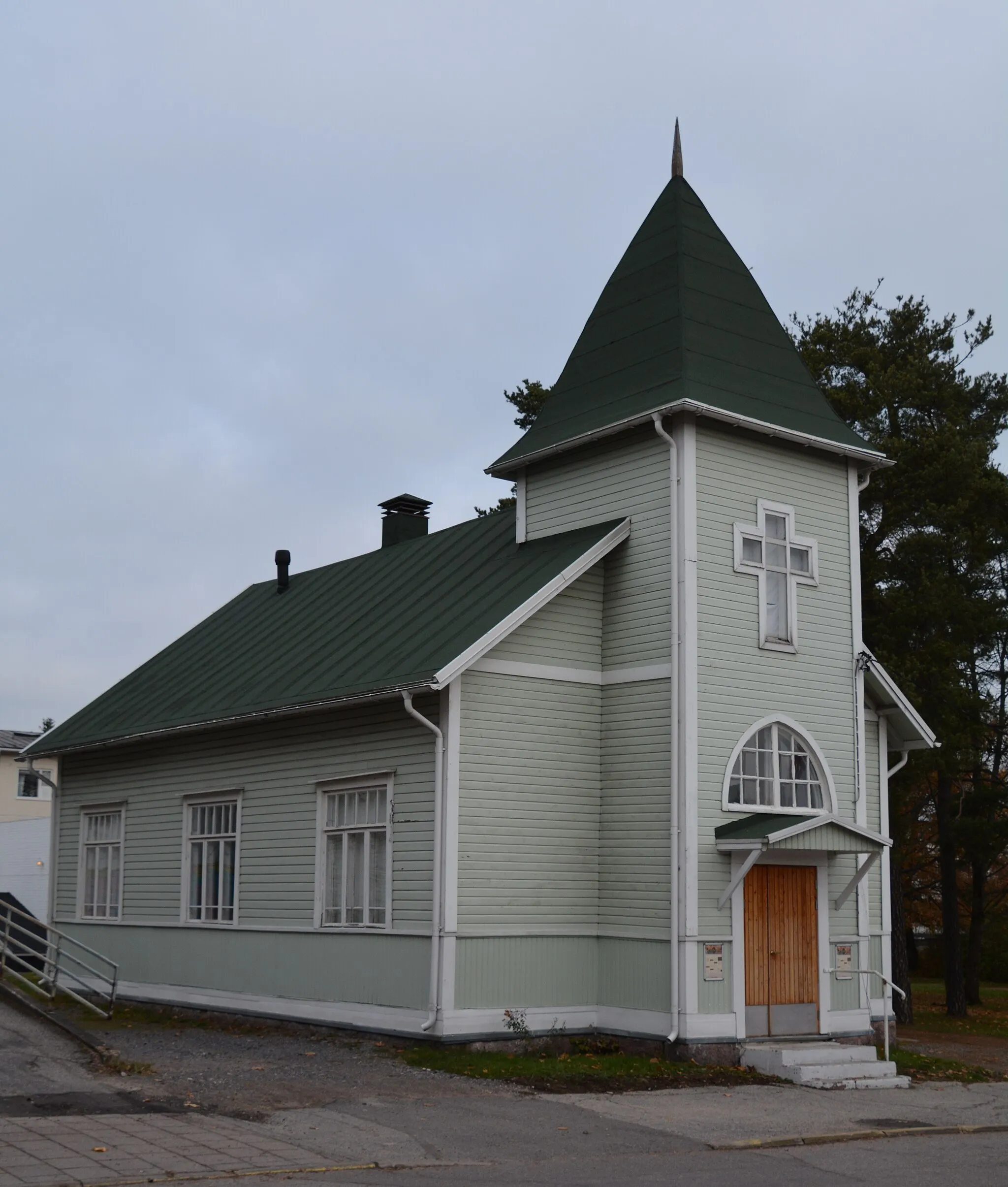 Photo showing: Betel church in Karis, Raseborg, Finland