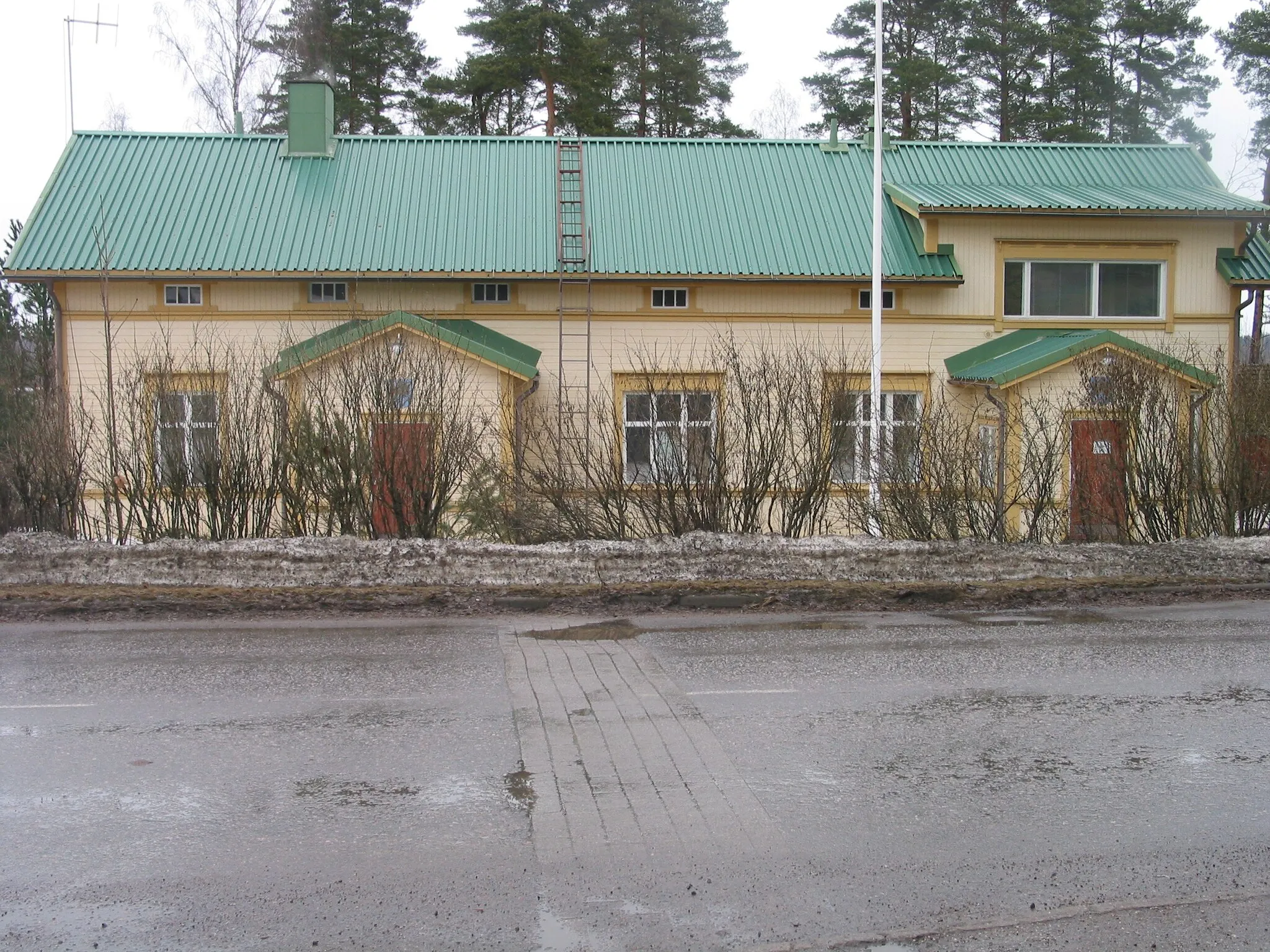 Photo showing: The former municipal house of the municipality of Sammatti, Finland