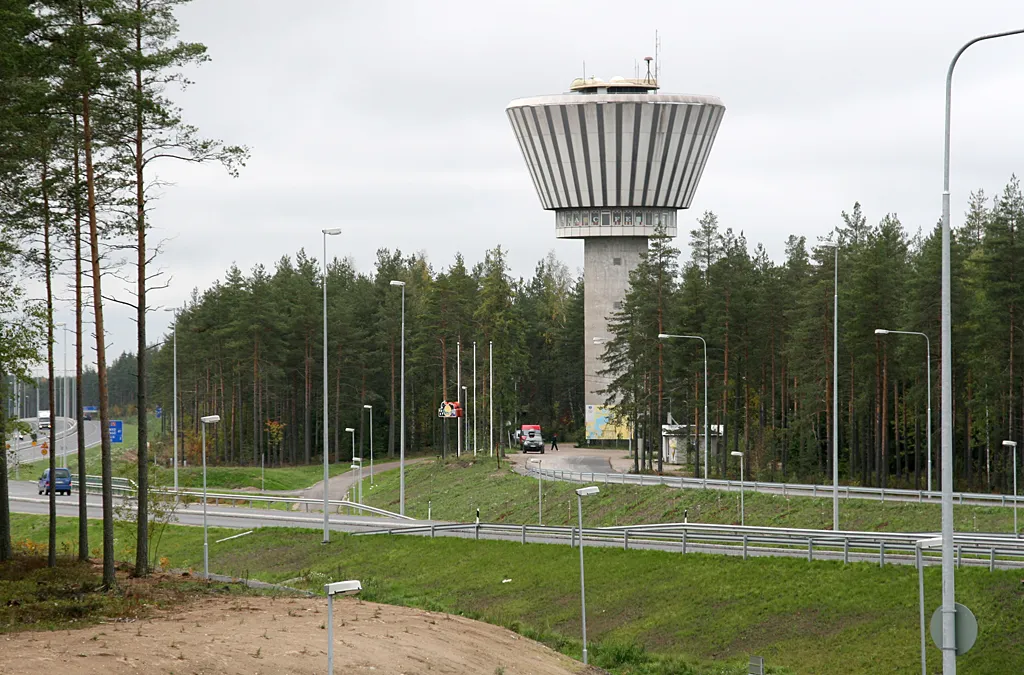 Photo showing: Lohja water tower, Finland