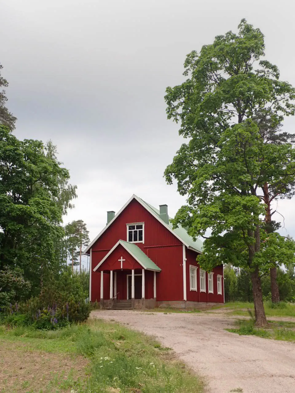 Photo showing: Paippinen village church Sipoo