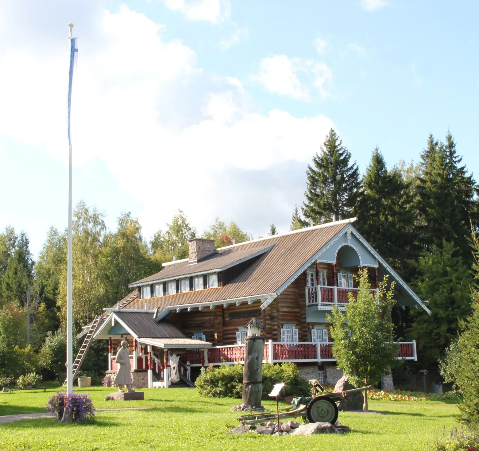 Photo showing: Hyrsylän mutka in Hyrsylä, Nummi-Pusula, Finland in 2011.