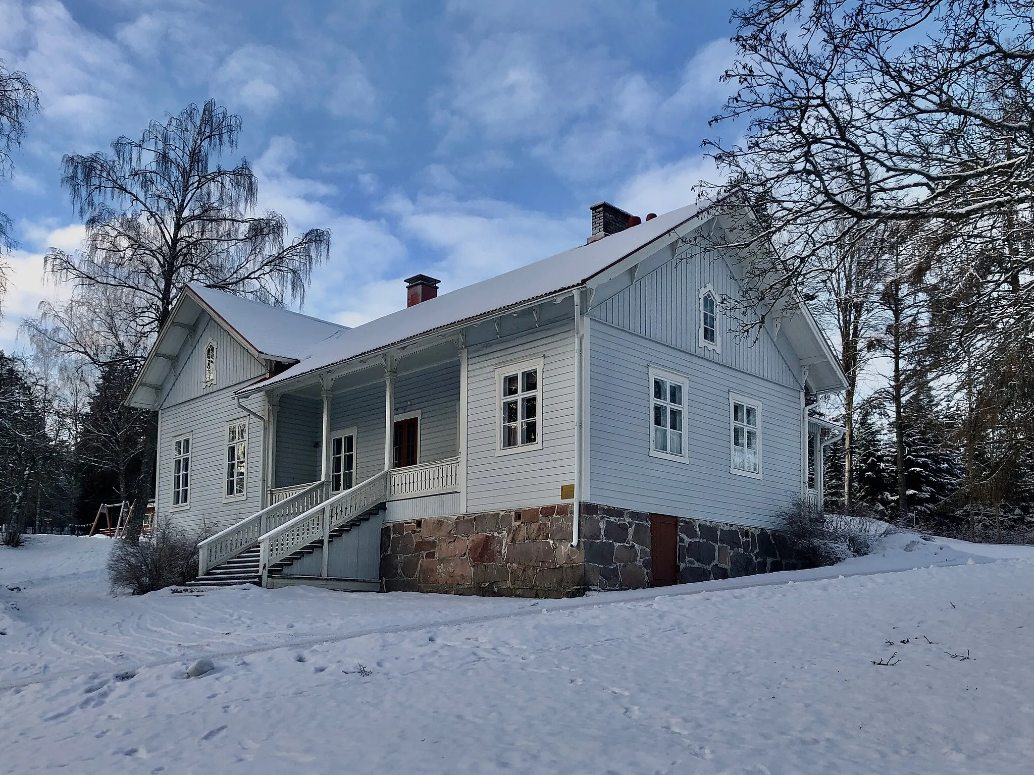 Photo showing: Stämbacken old school, designed by Florian Granholm, built in 1868–1870