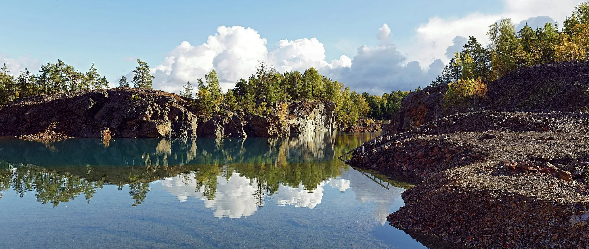 Photo showing: Old copper mine of Orijärvi in Kisko, Finland.