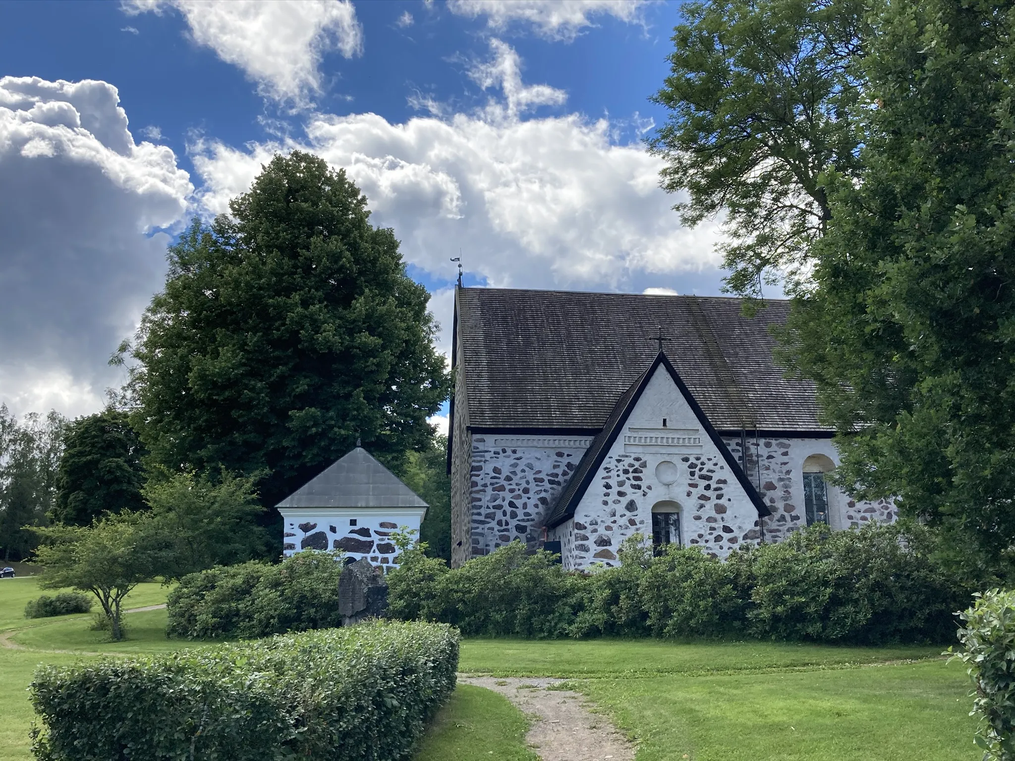 Photo showing: Raseborg, Tenhola Church.
