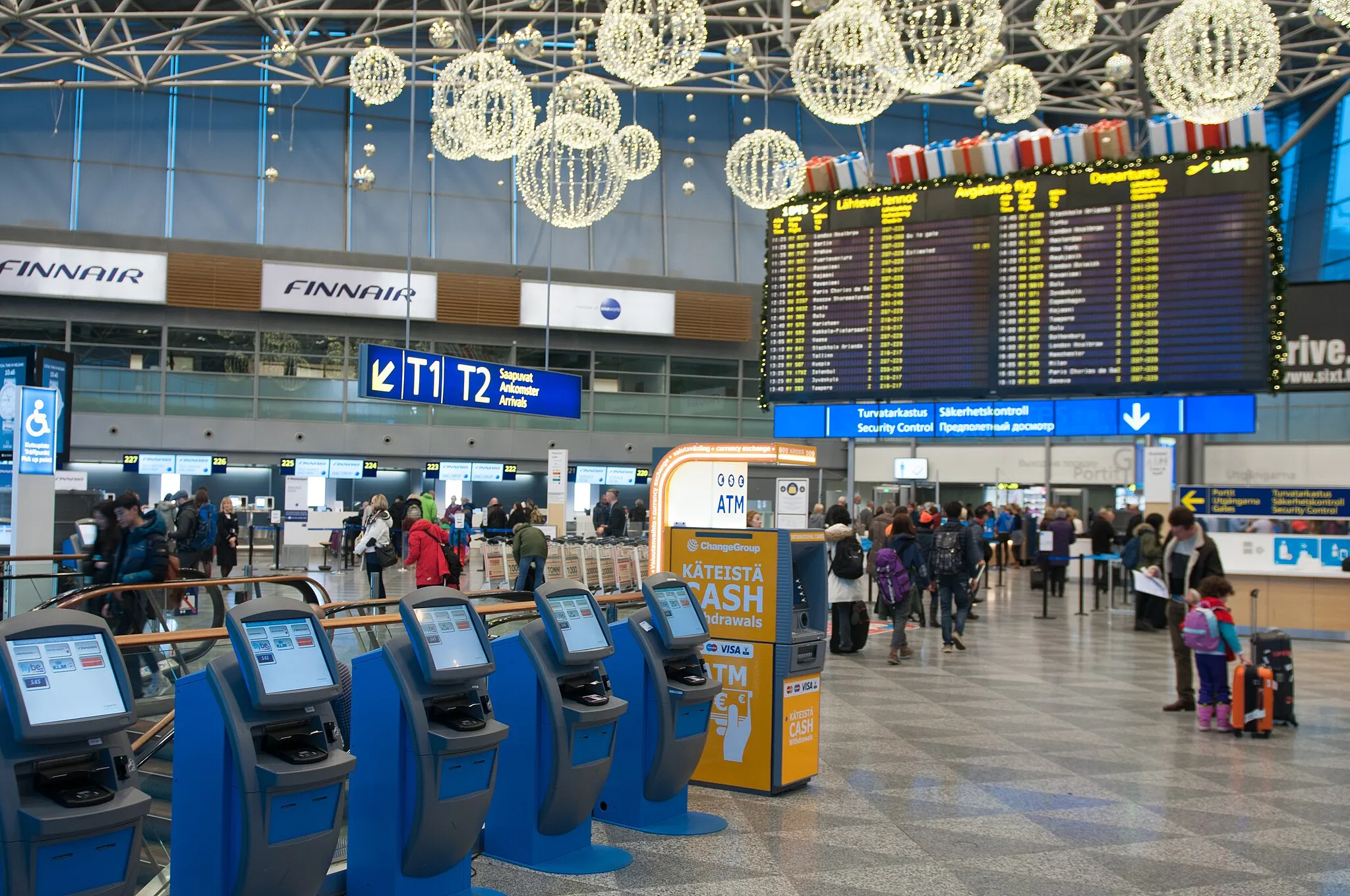 Photo showing: Helsinki-Vantaan lentoasema