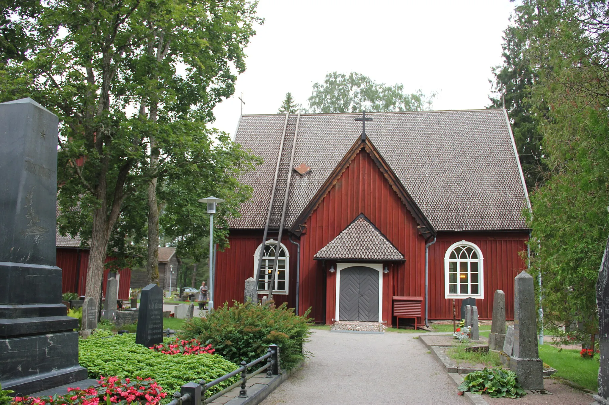 Photo showing: Sammatti church