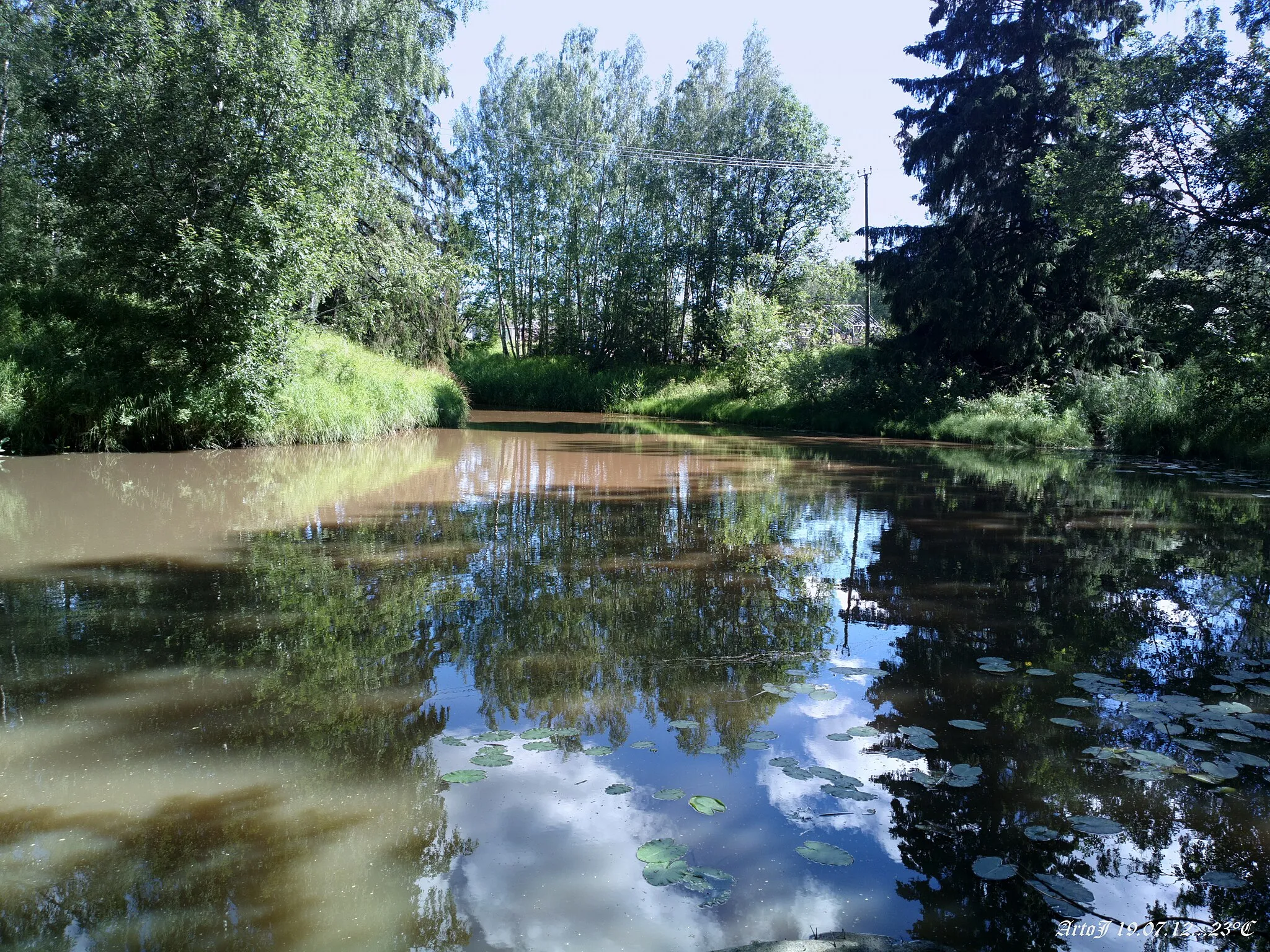 Photo showing: Kerava / Haukkavuori - Keravanjoki river