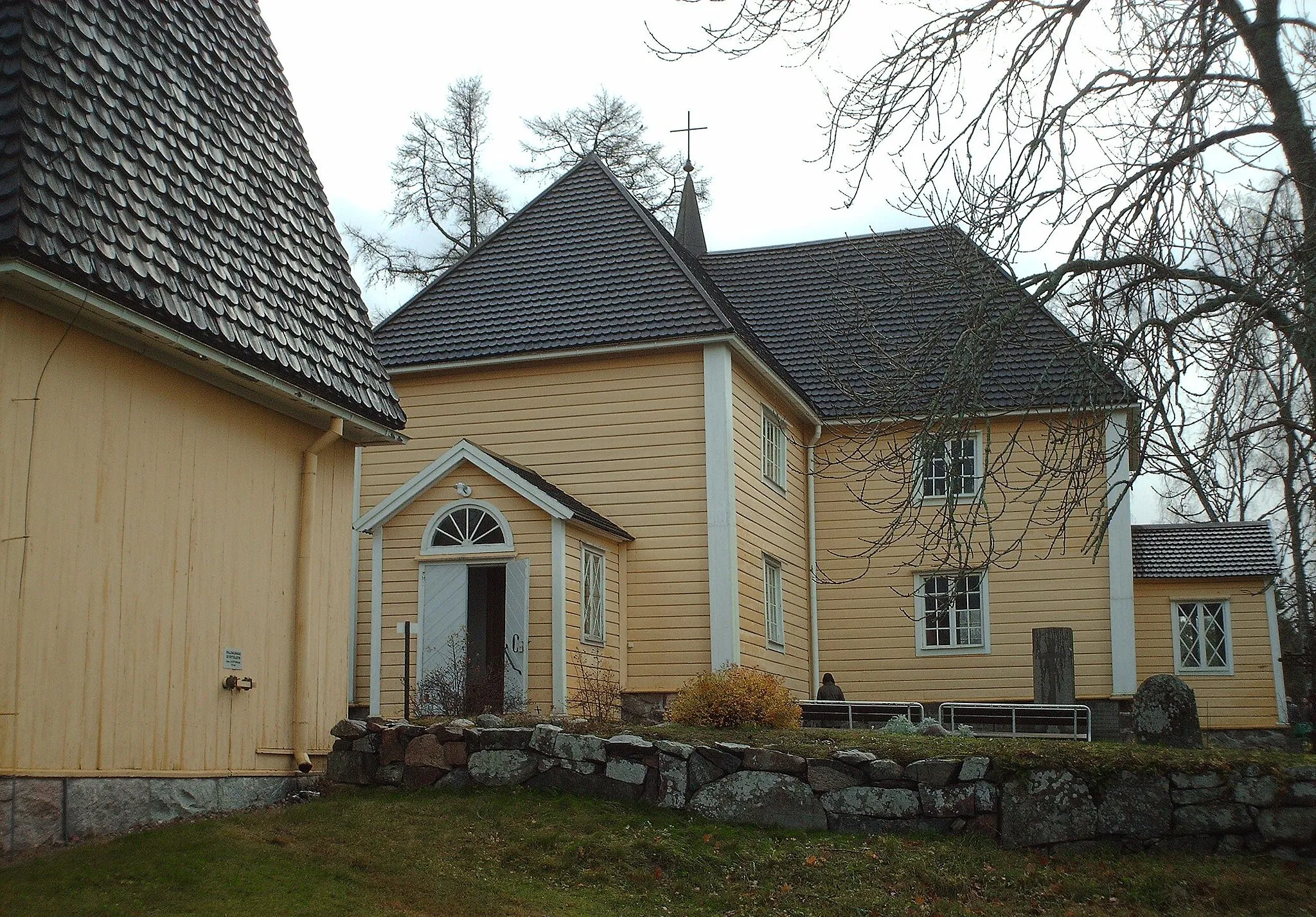 Photo showing: Snappertuna Church in Ekenäs (now part of Raseborg), Finland