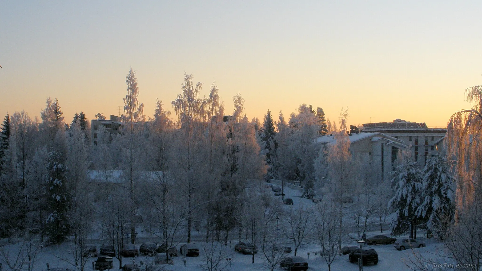 Photo showing: Beautiful, but so cold ... -18°C