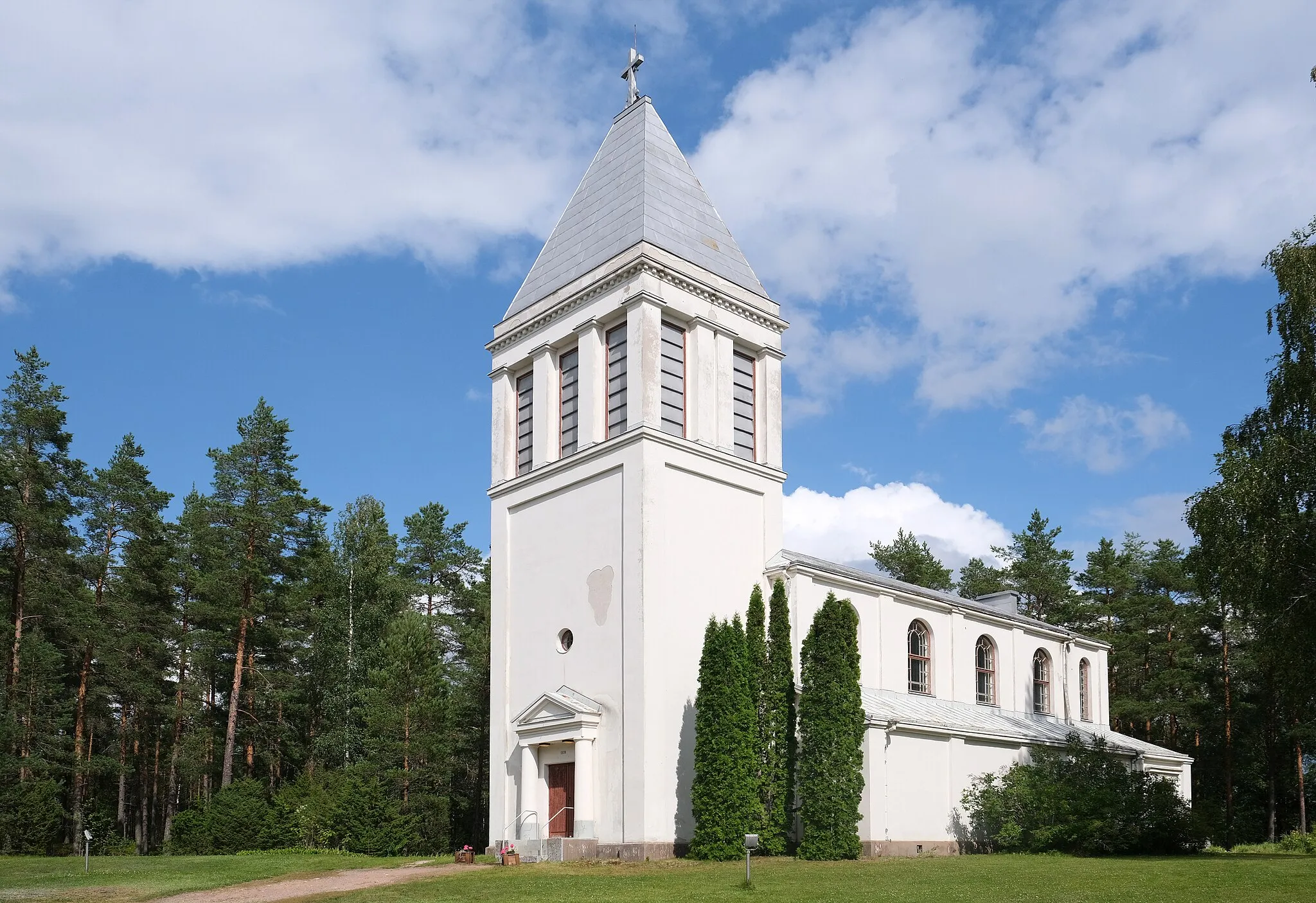 Photo showing: Huhtamo Church, Huittinen.