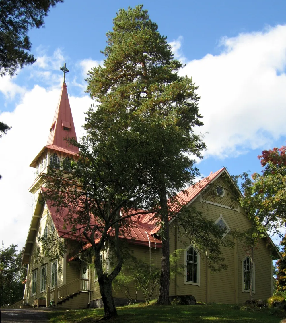 Photo showing: Siuro church in Nokia, Finland.