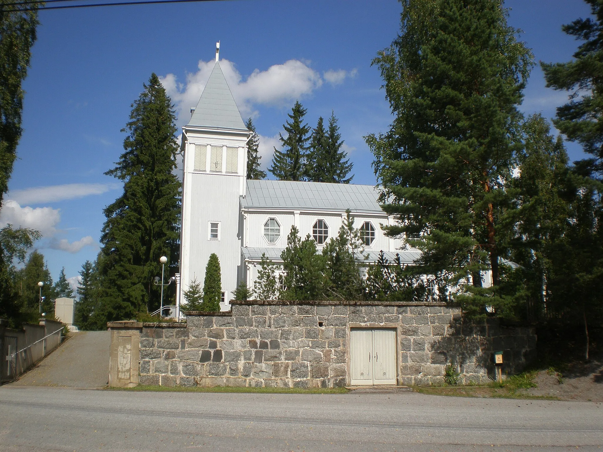 Photo showing: Sammaljoki Church in Sastamala, Finland