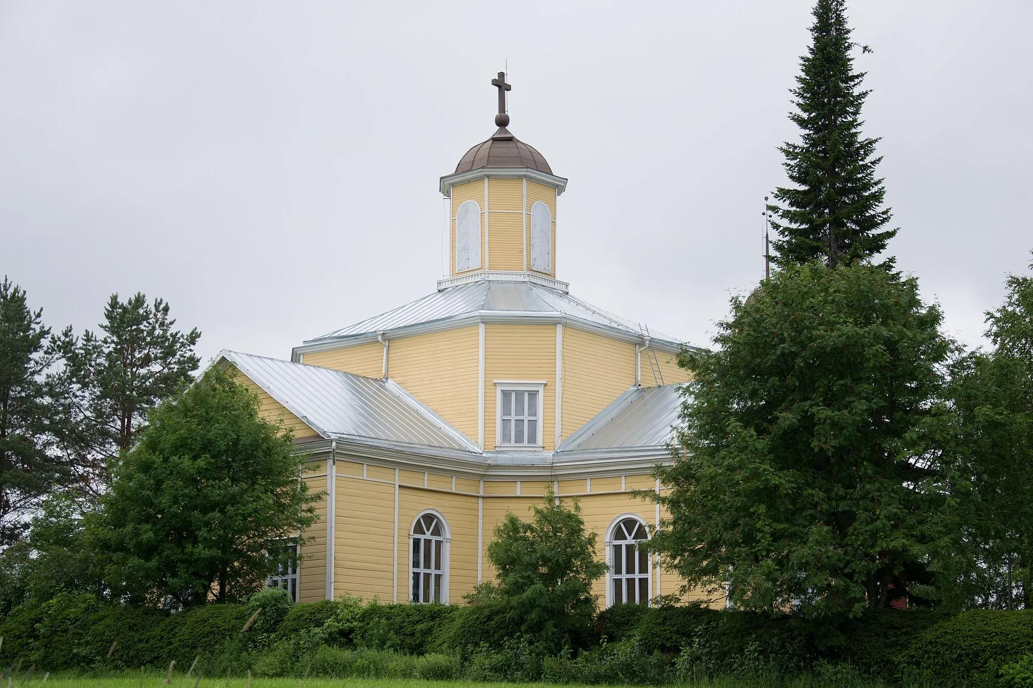 Photo showing: This is a photo of a monument in Finland identified by the ID 'Lehtimäki Church' (Q19705815)