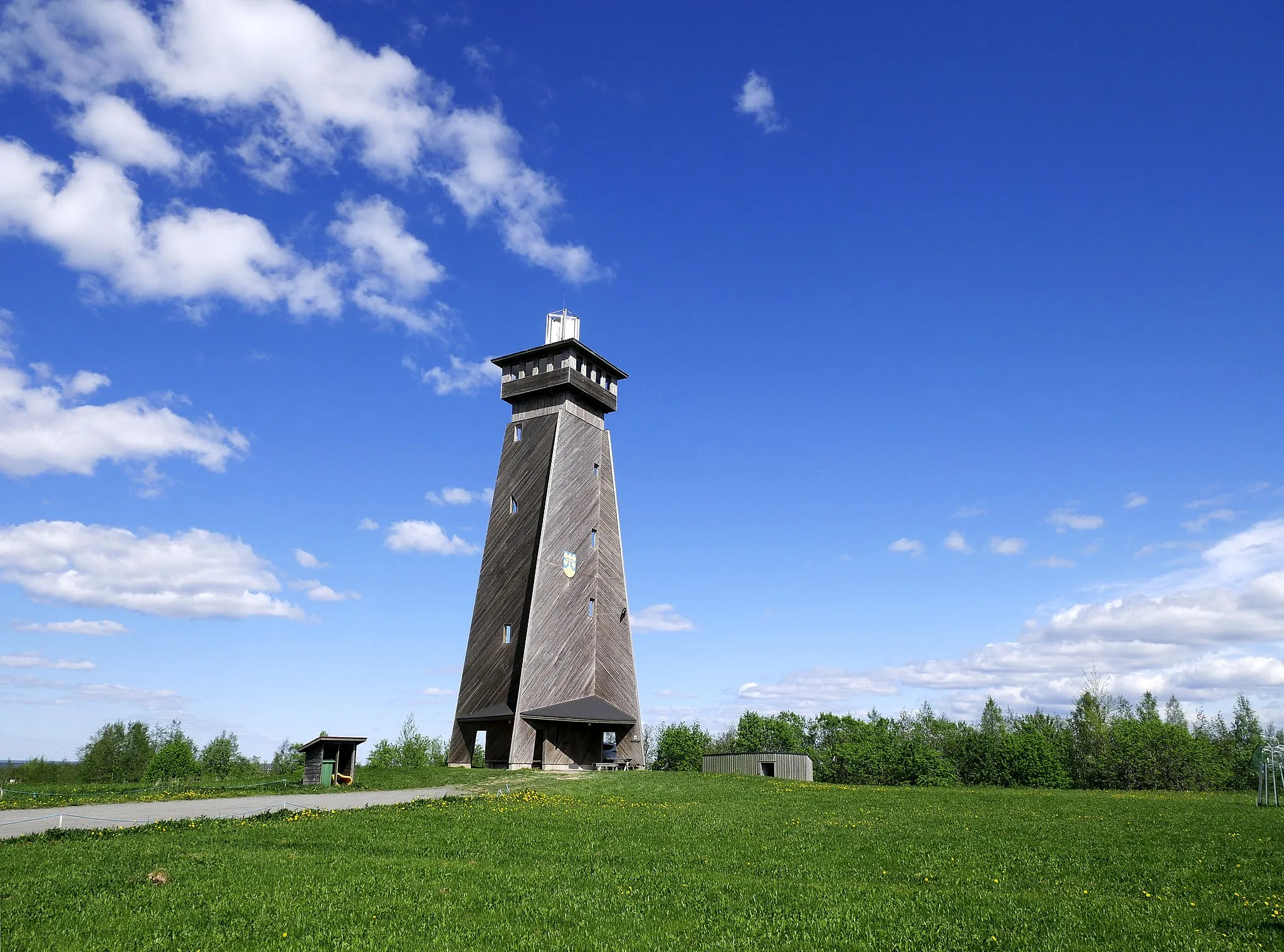 Photo showing: Suokonmäki observation tower. Lehtimäki.