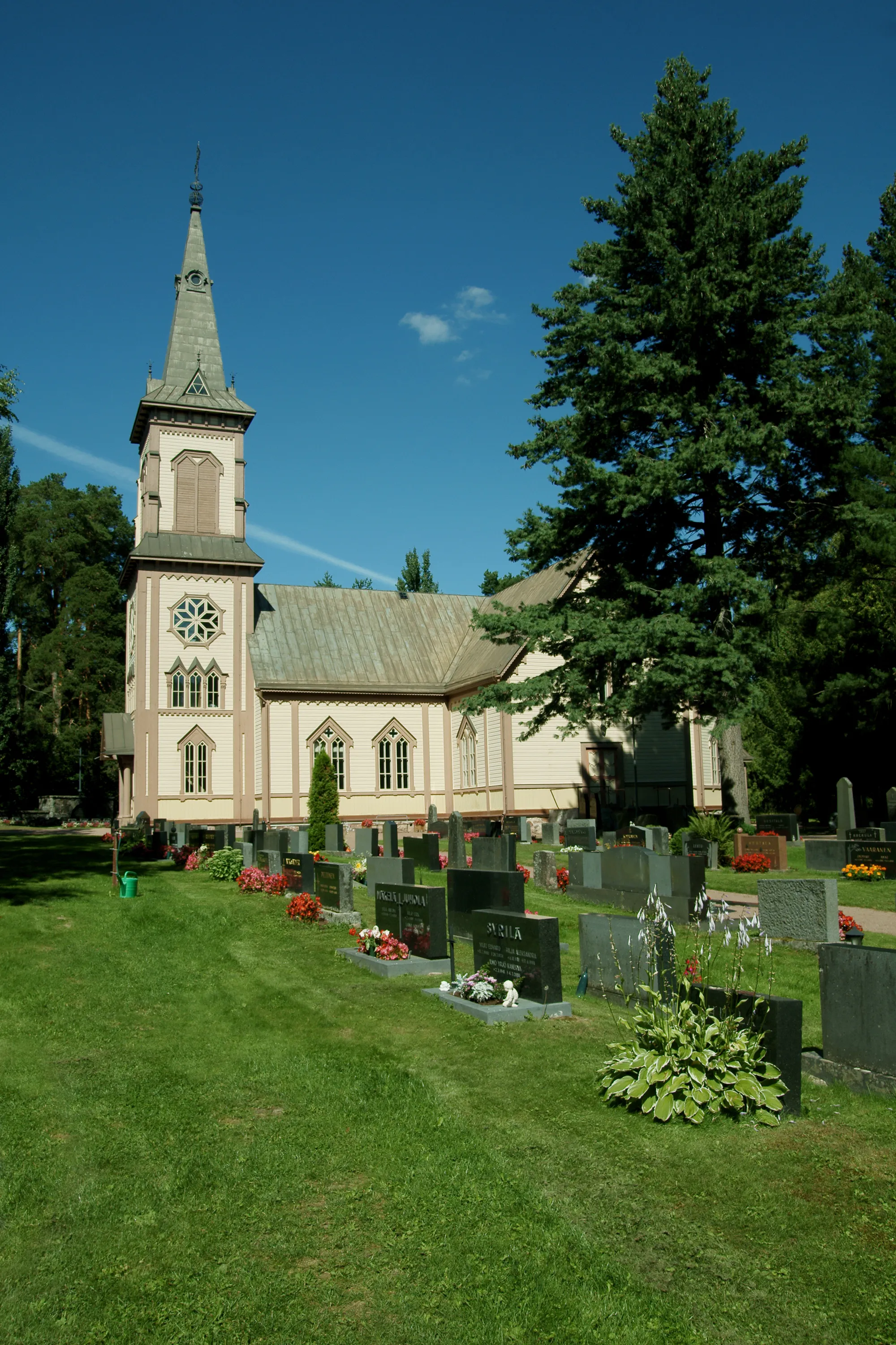 Photo showing: Köyliö Church in Köyliö, Finland.