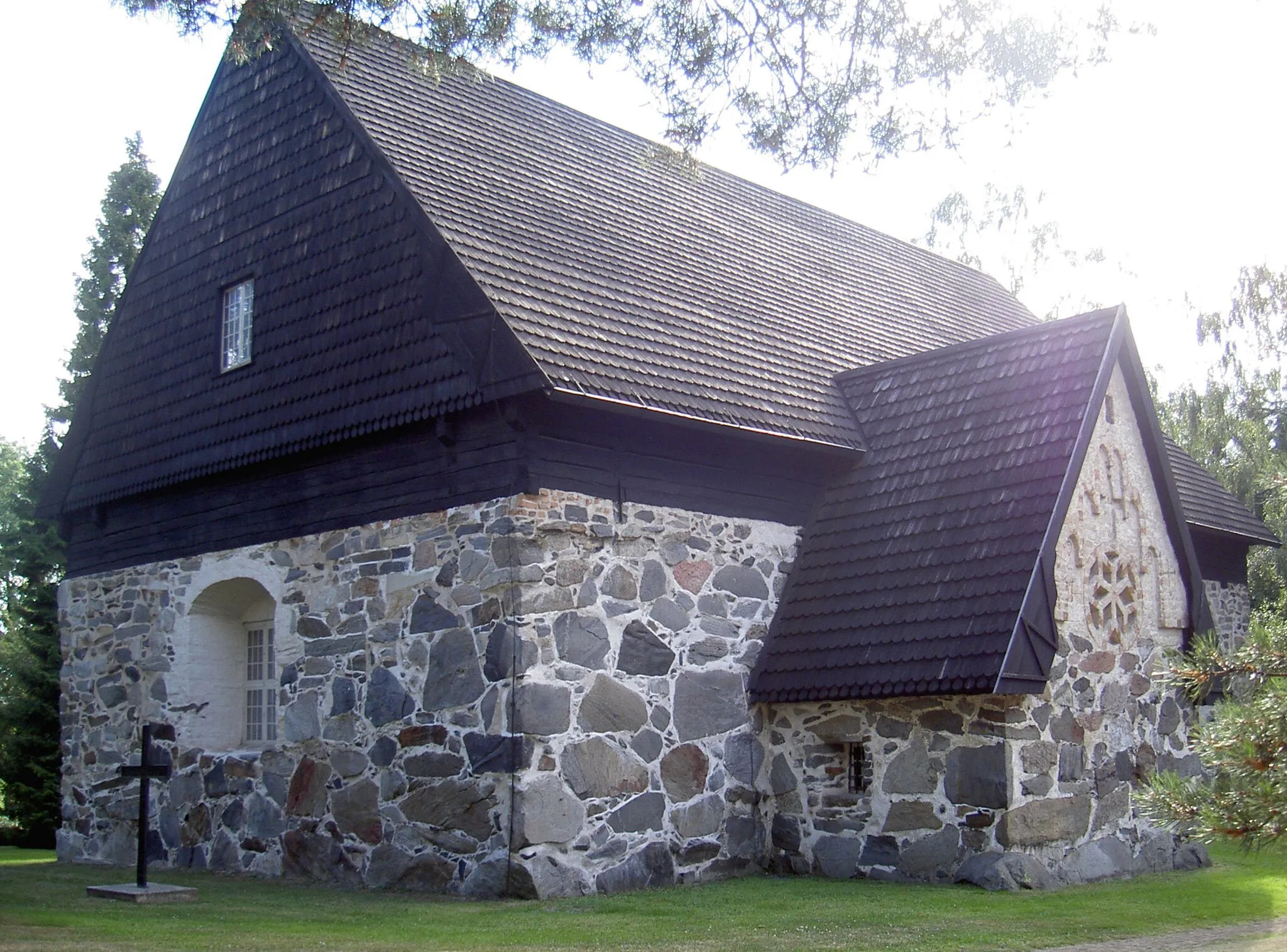 Photo showing: Messukylä Old Church (Messukylän vanha kirkko) in Tampere, Finland.