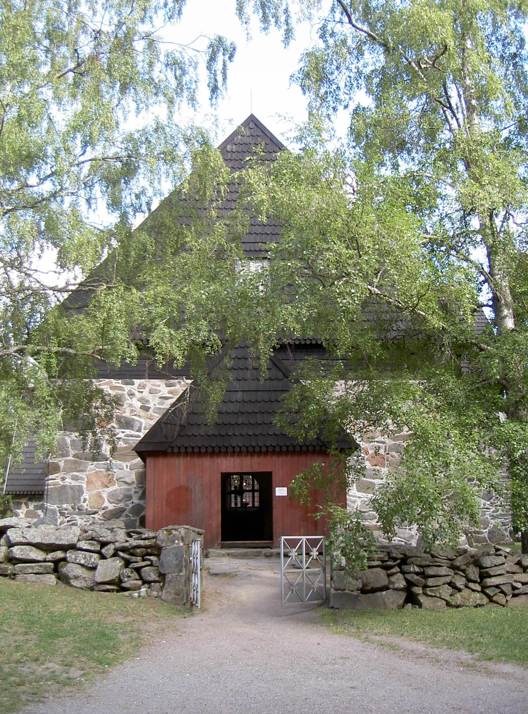 Photo showing: Old Church of Messukylä (Messukylän vanha kirkko) in Tamperen, Finland.