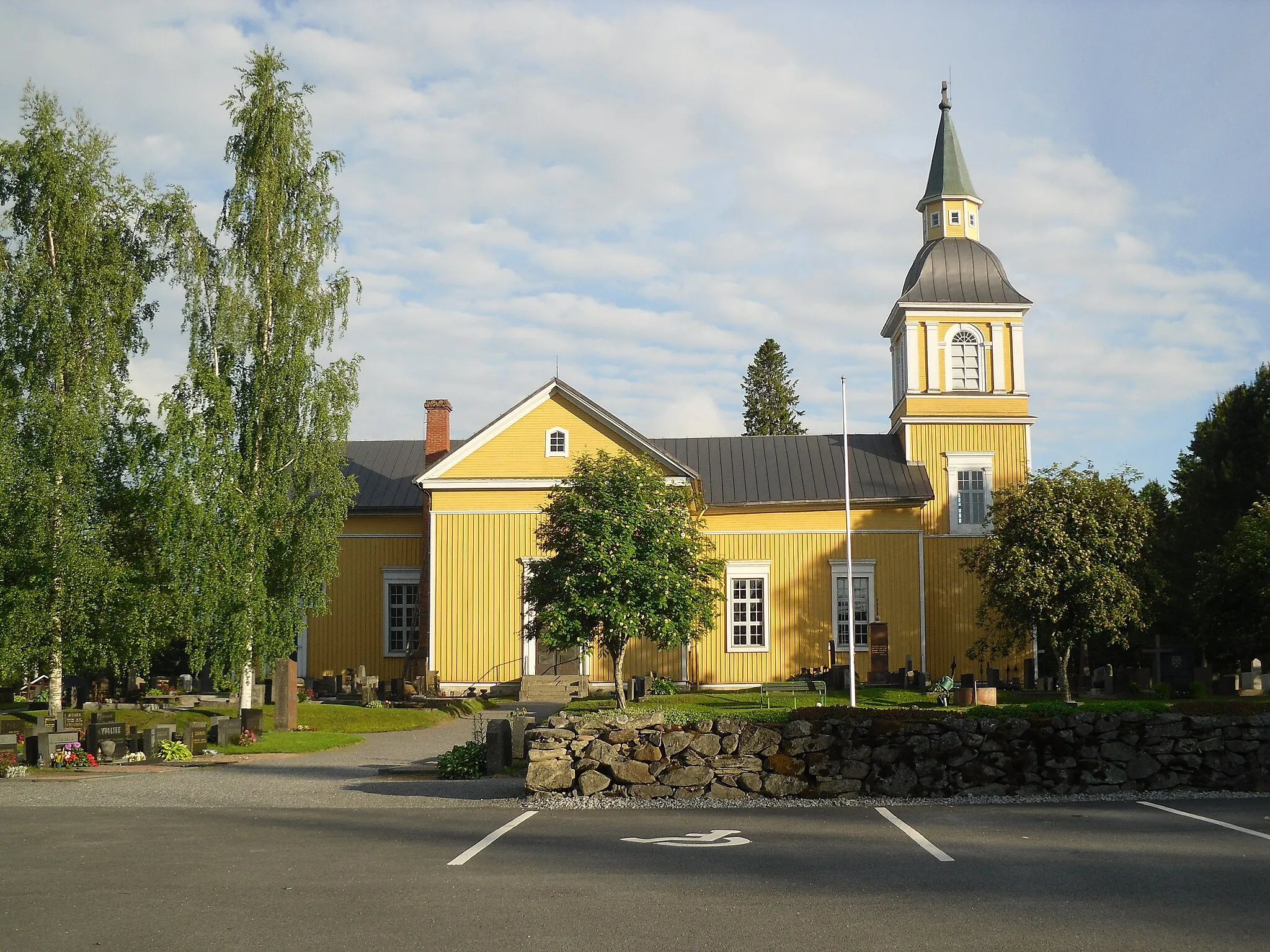 Photo showing: Kiikoinen Church in Sastamala, Finland