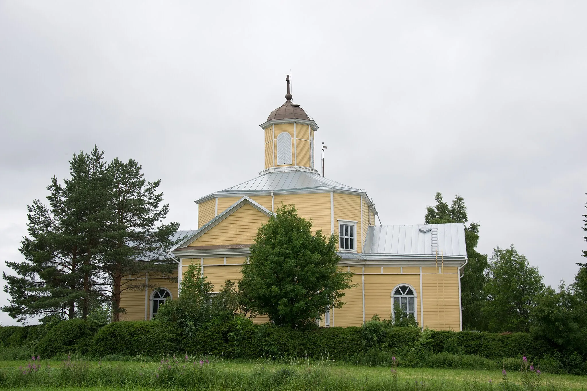 Photo showing: Lehtimäki Church in Alajärvi, Finland