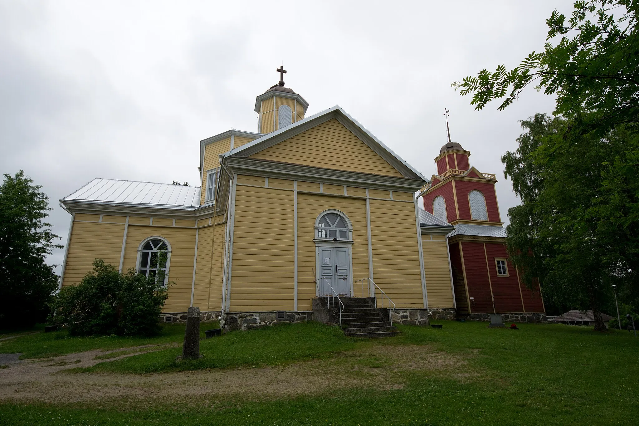 Photo showing: Lehtimäki Church in Alajärvi, Finland