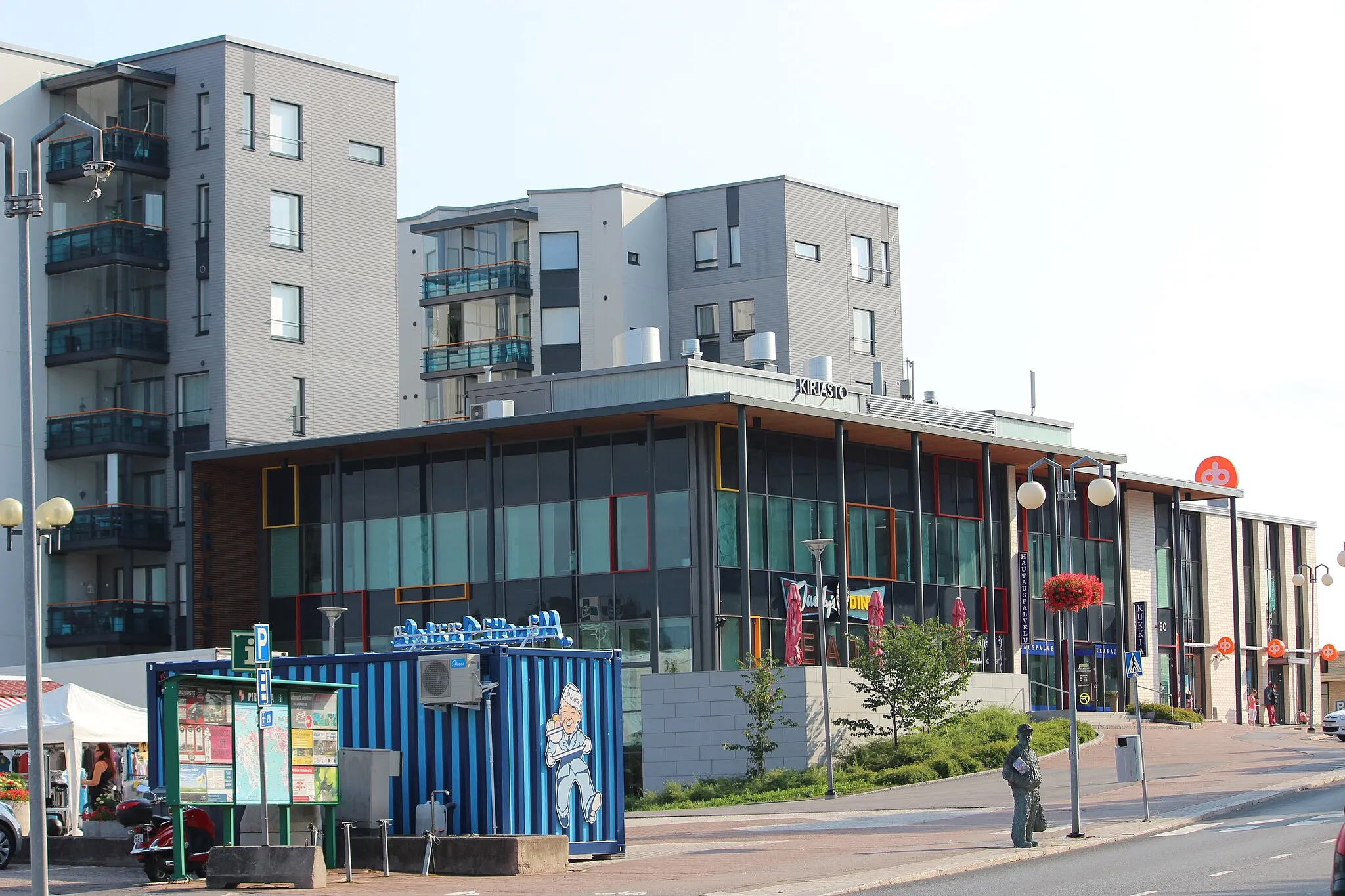 Photo showing: The Public Library in Pirkkala, Finland