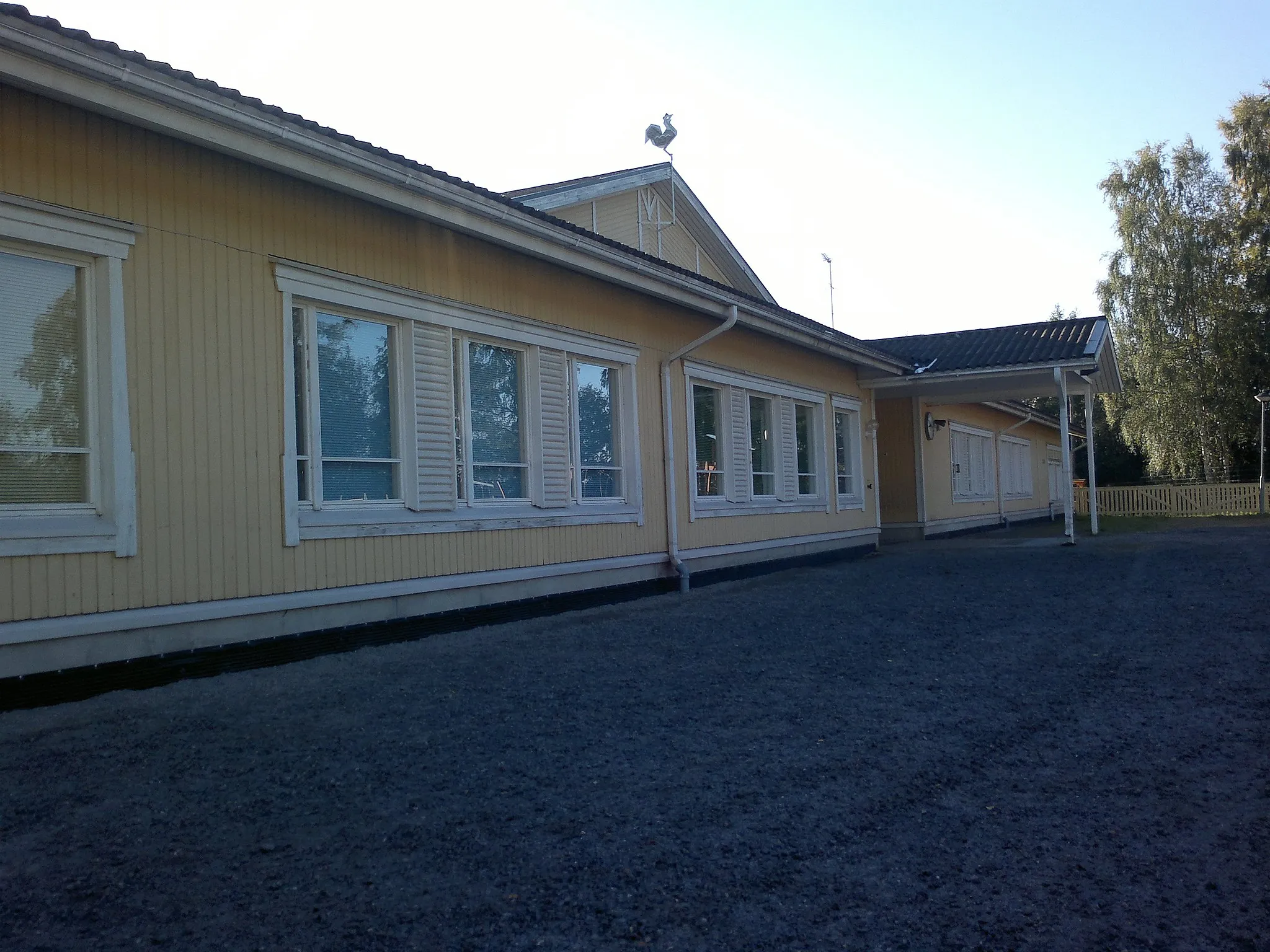 Photo showing: School of Ylijoki, in Ylijoki, Kuortane, Finland