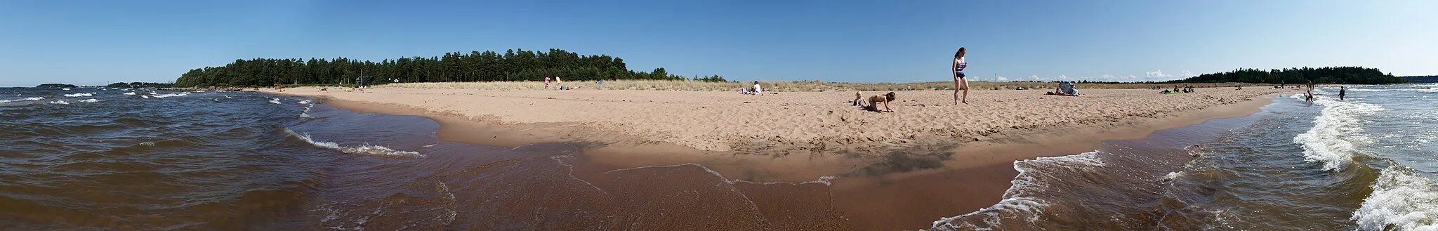 Photo showing: Beach of Karhuluoto in Pori, Finland.
