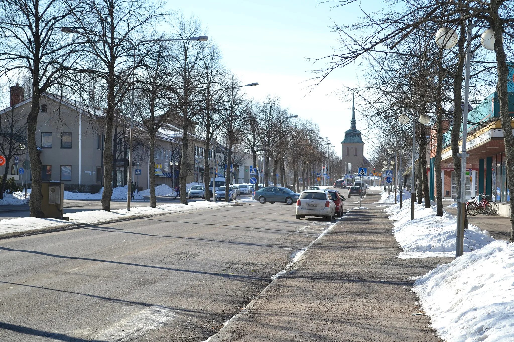 Photo showing: Mäntän keskustaa