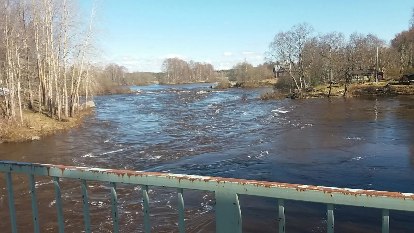 Photo showing: View from the Kolkki bridge in Merikaarto, Finland 2018