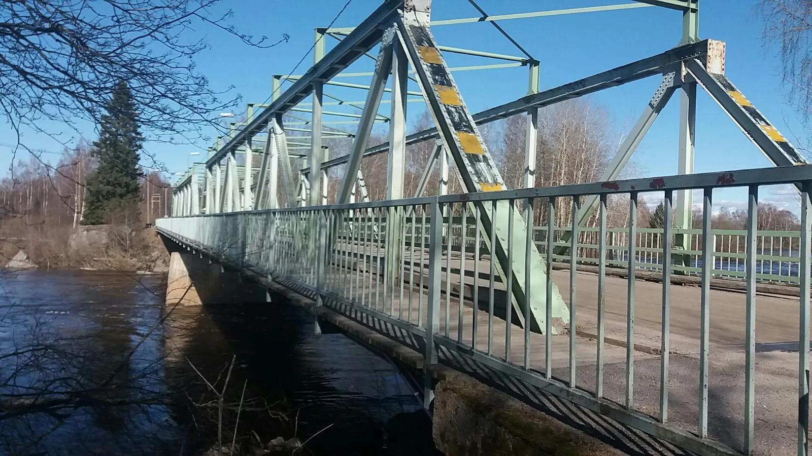 Photo showing: Kolkki bridge in Merikaarto, Finland 2018.